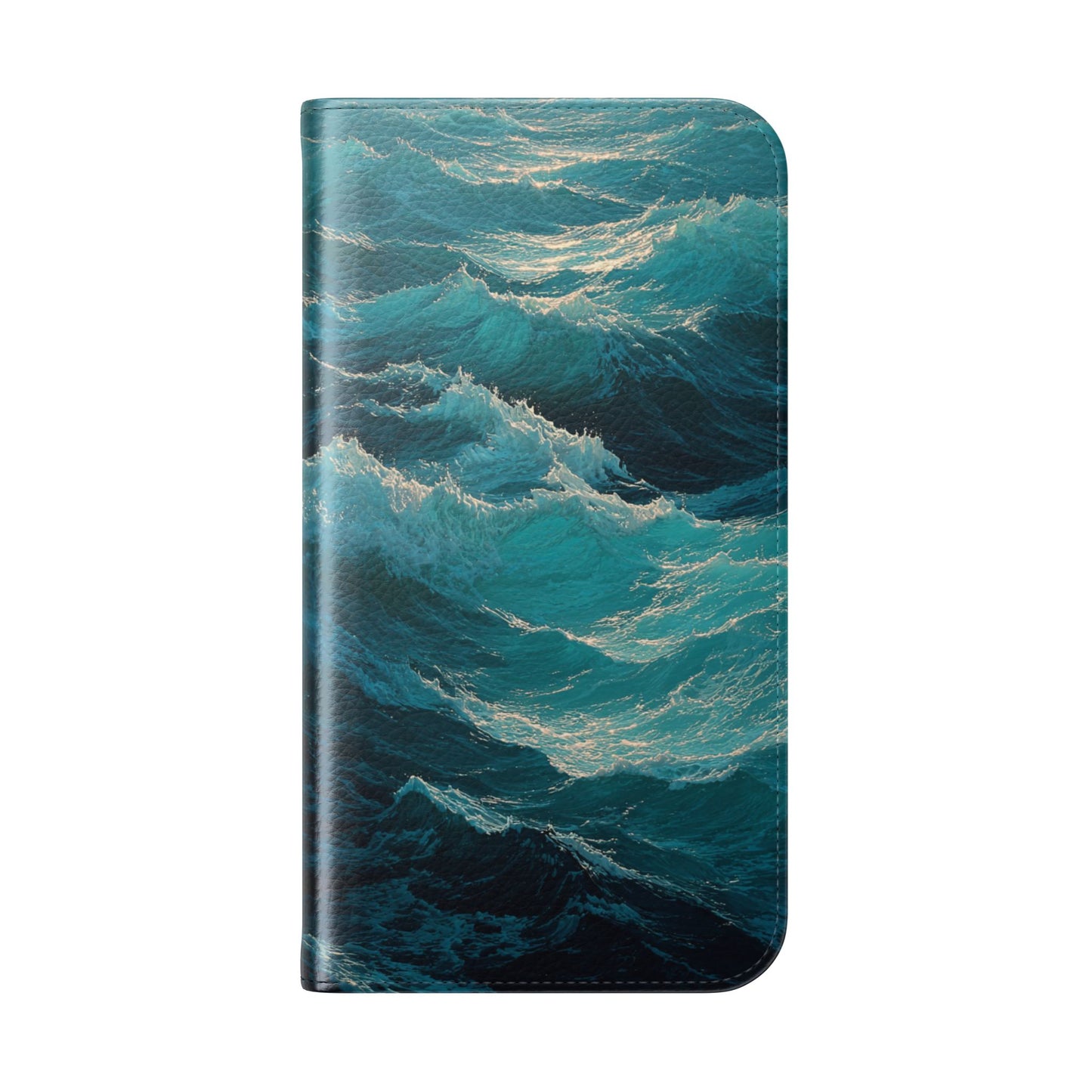 Ocean Waves - Wallet Flip Case