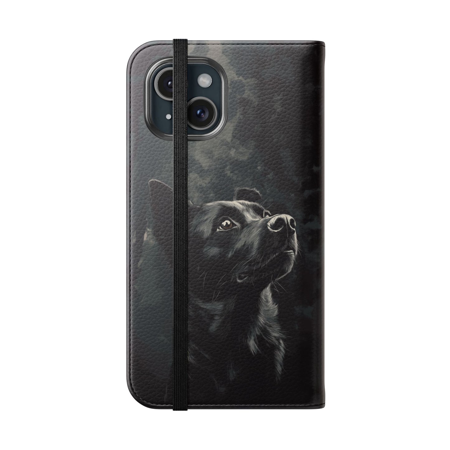 Moonlit German Shepherd - Wallet Flip Case