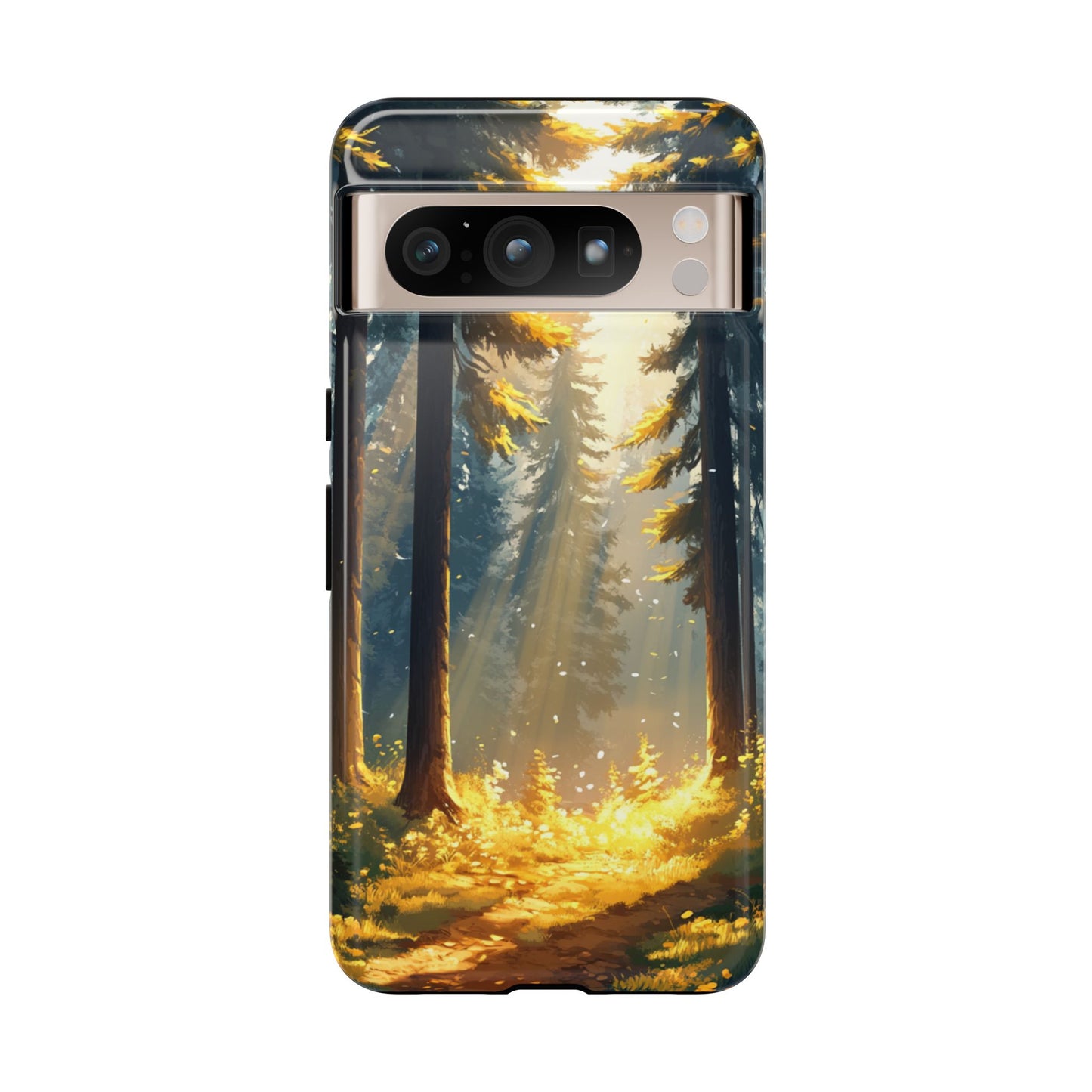 Golden Forest Serenity Phone Case - iPhone, Google Pixel, Samsung Galaxy