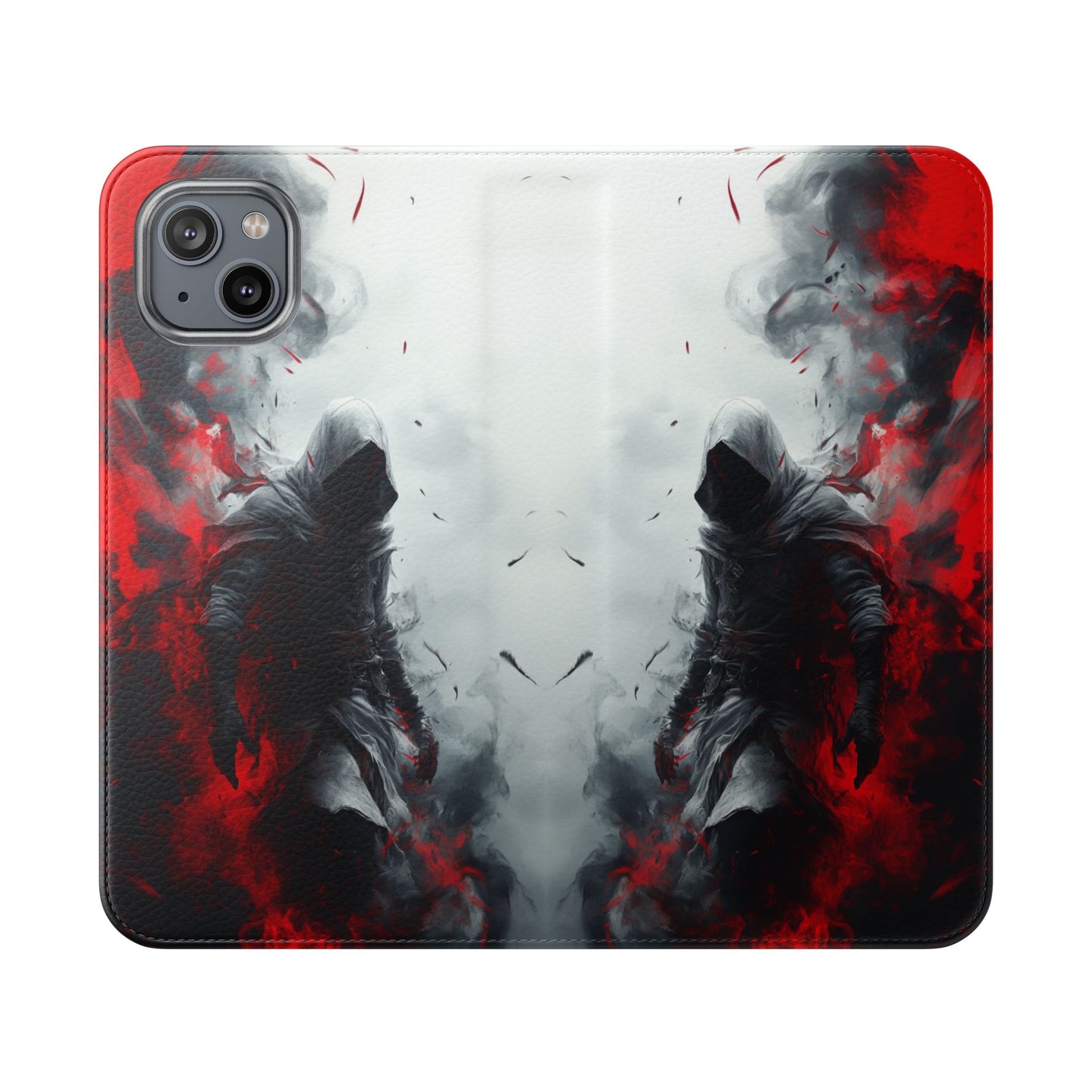Crimson Shadow Assassin - Wallet Flip Case