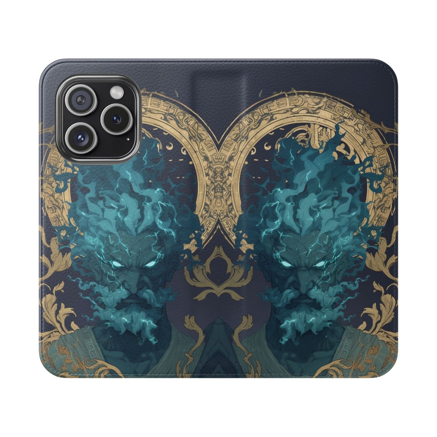 Hades Stormfire Emperor - Wallet Flip Case