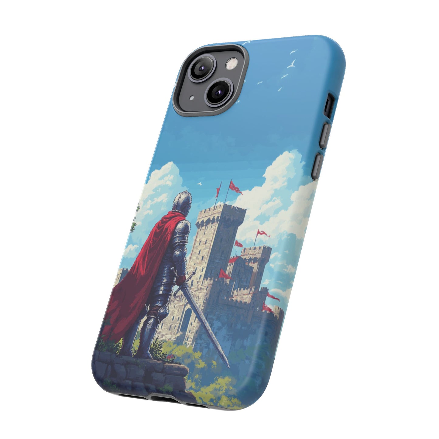 Pixel Knight Adventure Phone Case - iPhone, Google Pixel, Samsung Galaxy