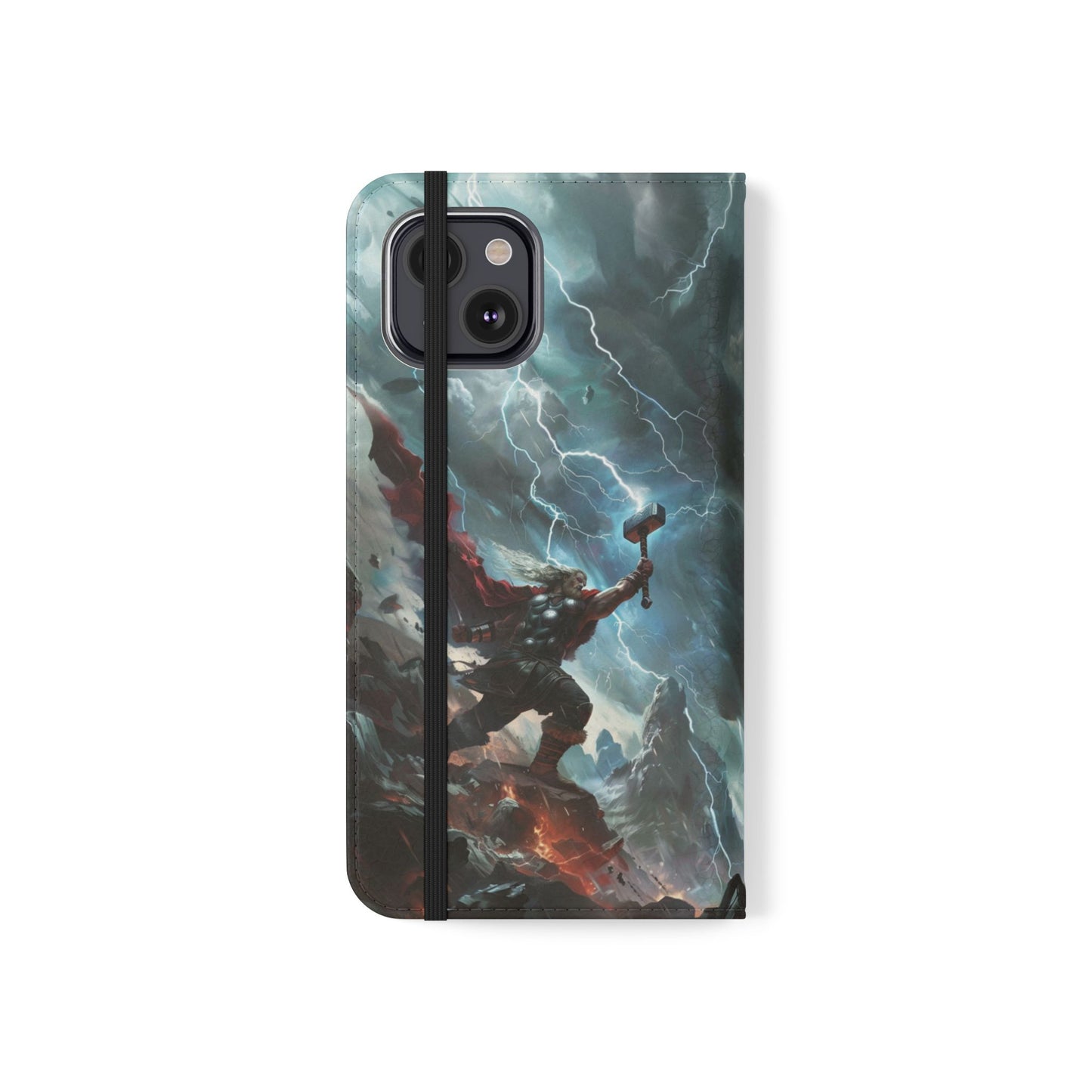 Thor Lightning Storm - Wallet Flip Case