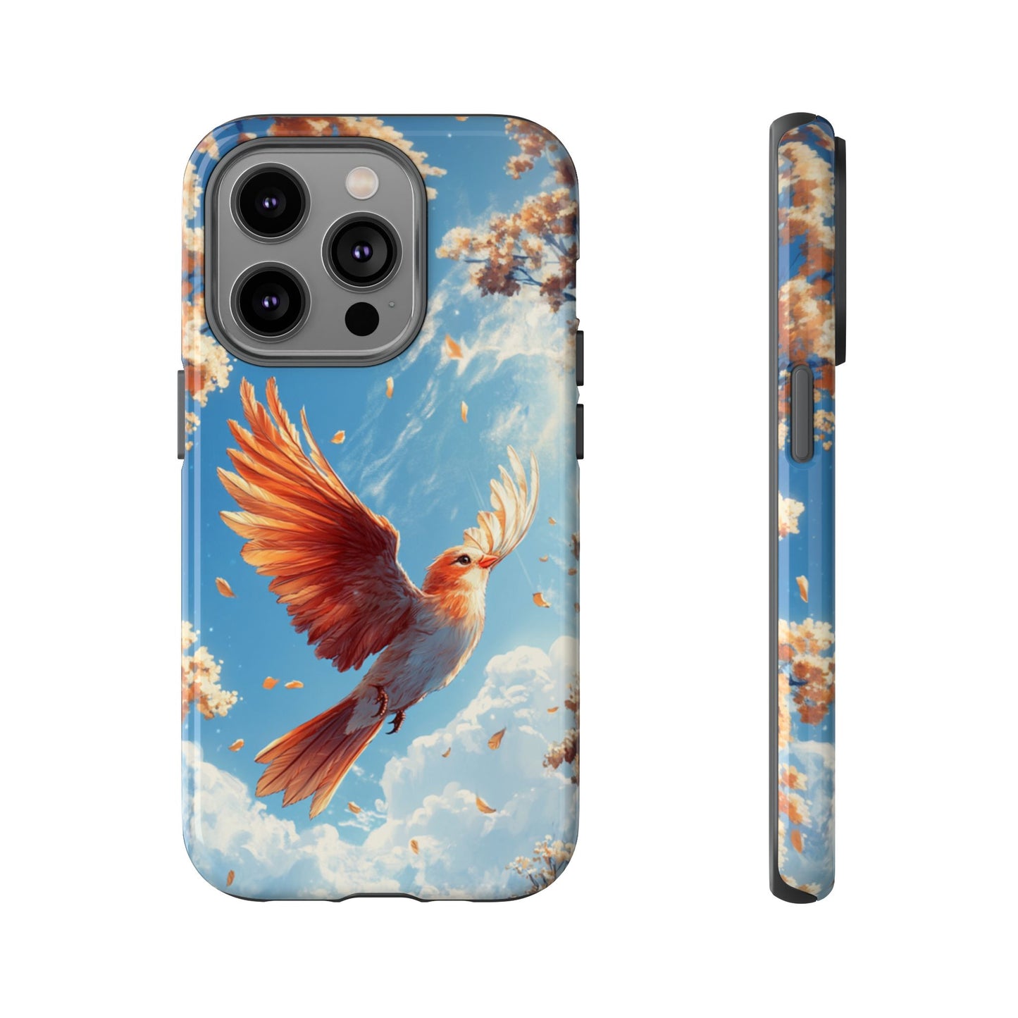Autumn Skies Songbird – Tough iPhone Case