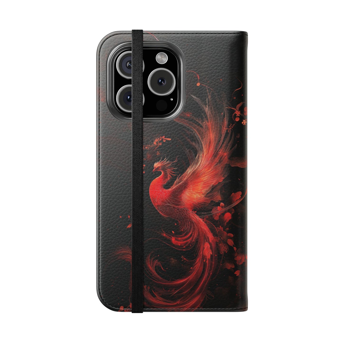 Crimson Phoenix - Wallet Flip Case