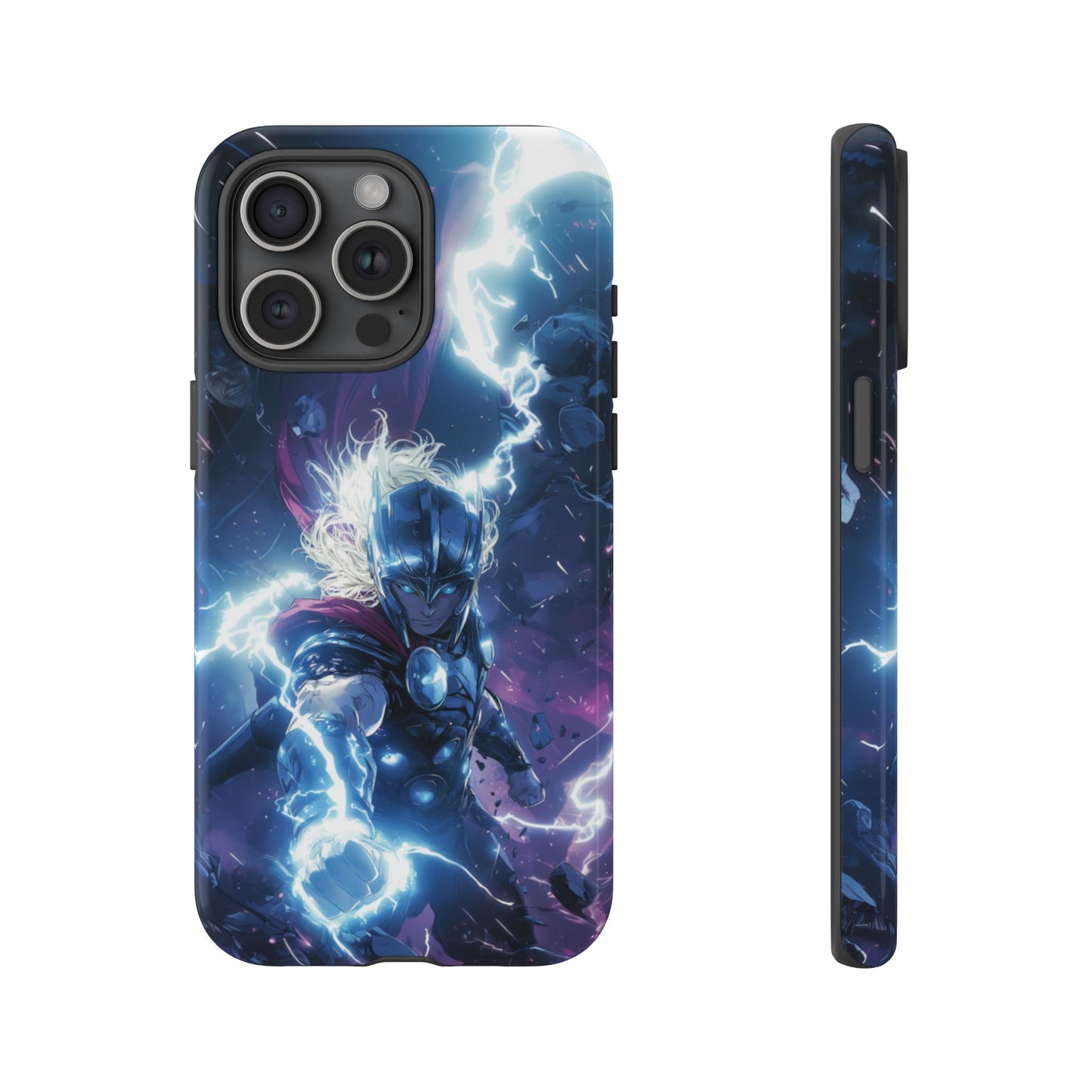 Lightning Fury: Thor Anime Action Phone Case - iPhone, Google Pixel, Samsung