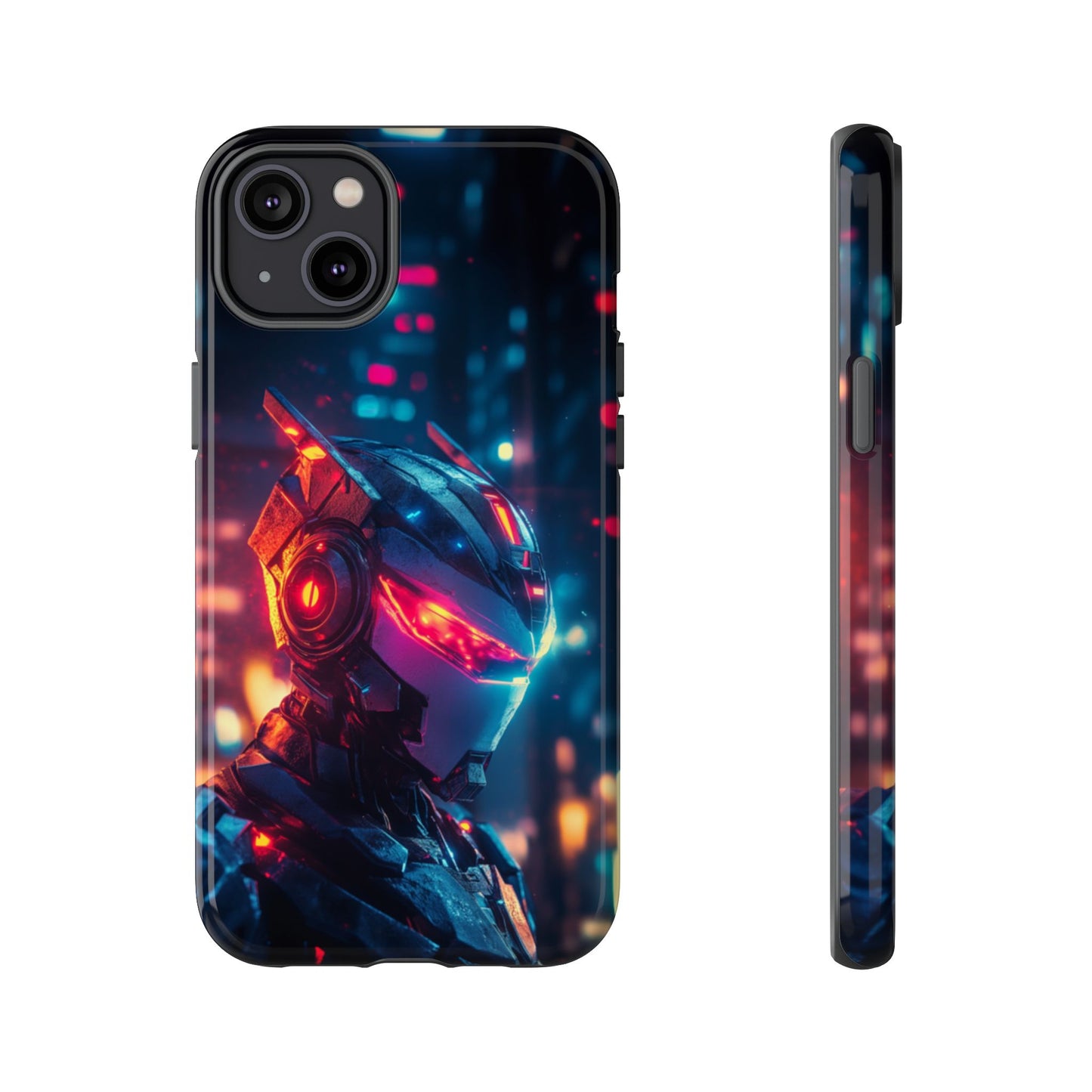 Neon Cyborg - Tough iPhone Case