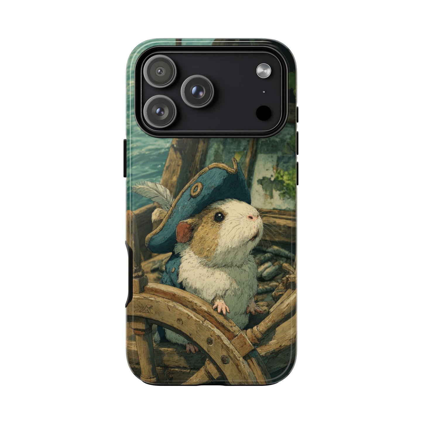 Pirate Captain Guinea Pig - Tough iPhone Case