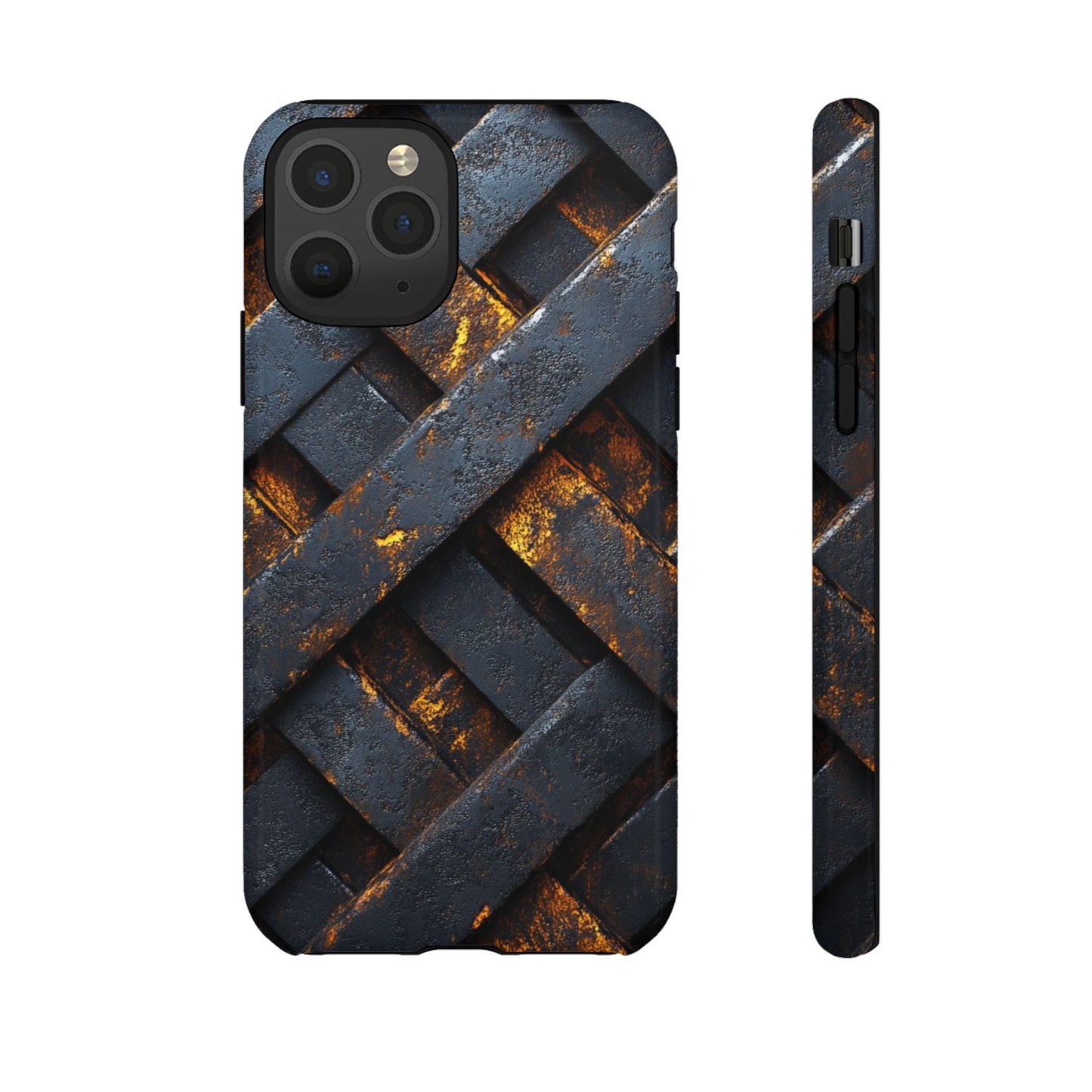 Geometric Interlocking Pattern Phone Case - iPhone, Google Pixel, Samsung Galaxy