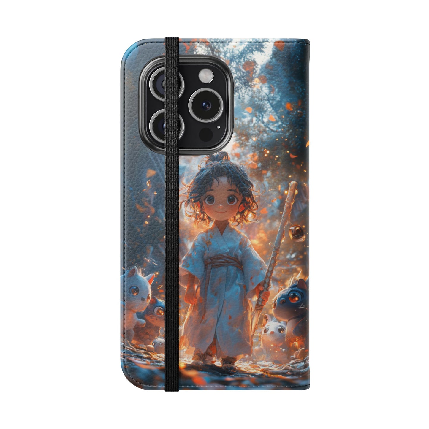 Forest Spirit Child - Wallet Flip Case