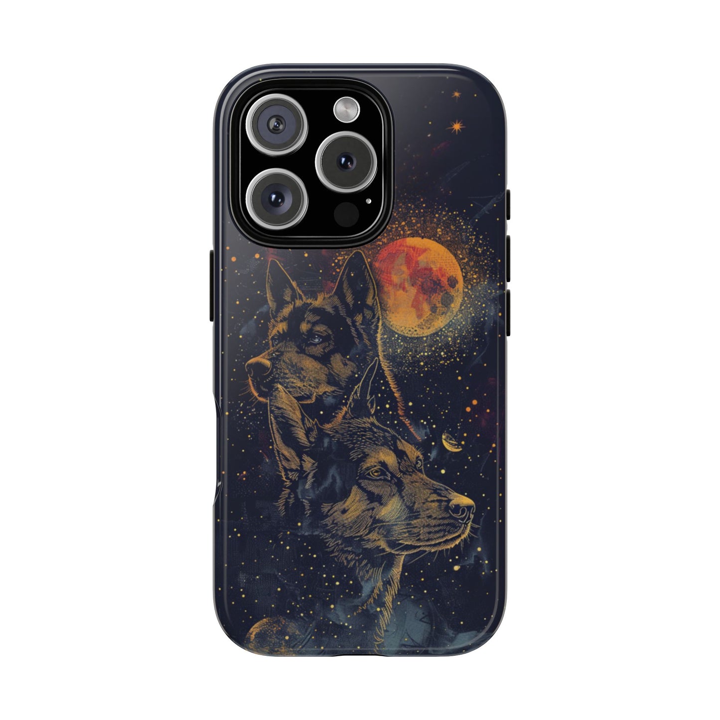 German Shepherd Celestial Phone Case – iPhone, Google Pixel, Samsung Galaxy