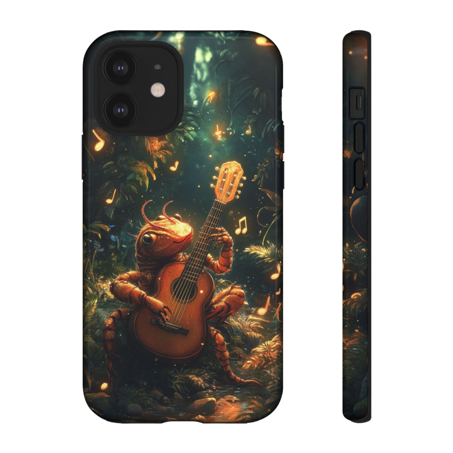 Serenade Forest Guitarist - Tough iPhone Case