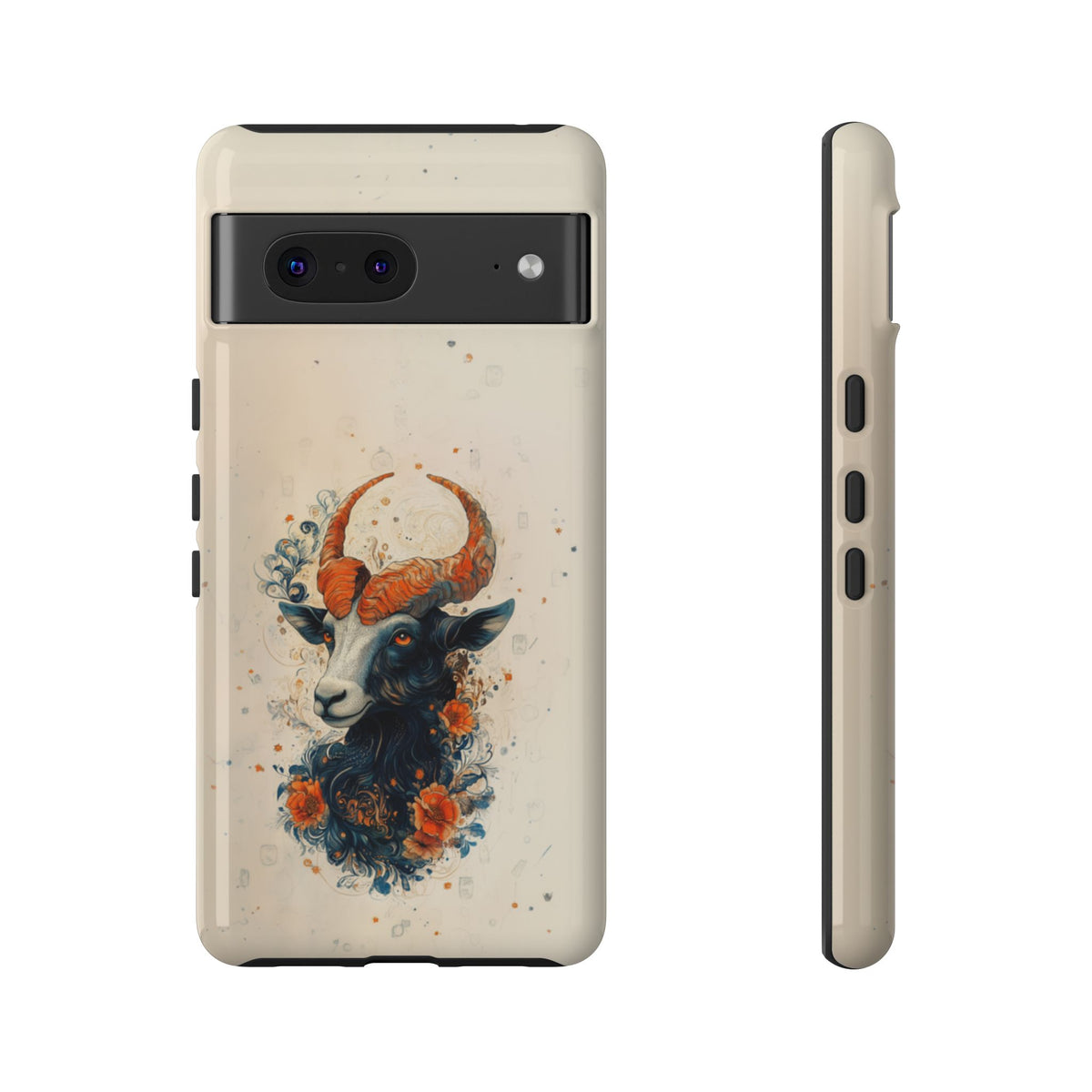 Capricorn Celestial Goat - Tough Google Pixel Case
