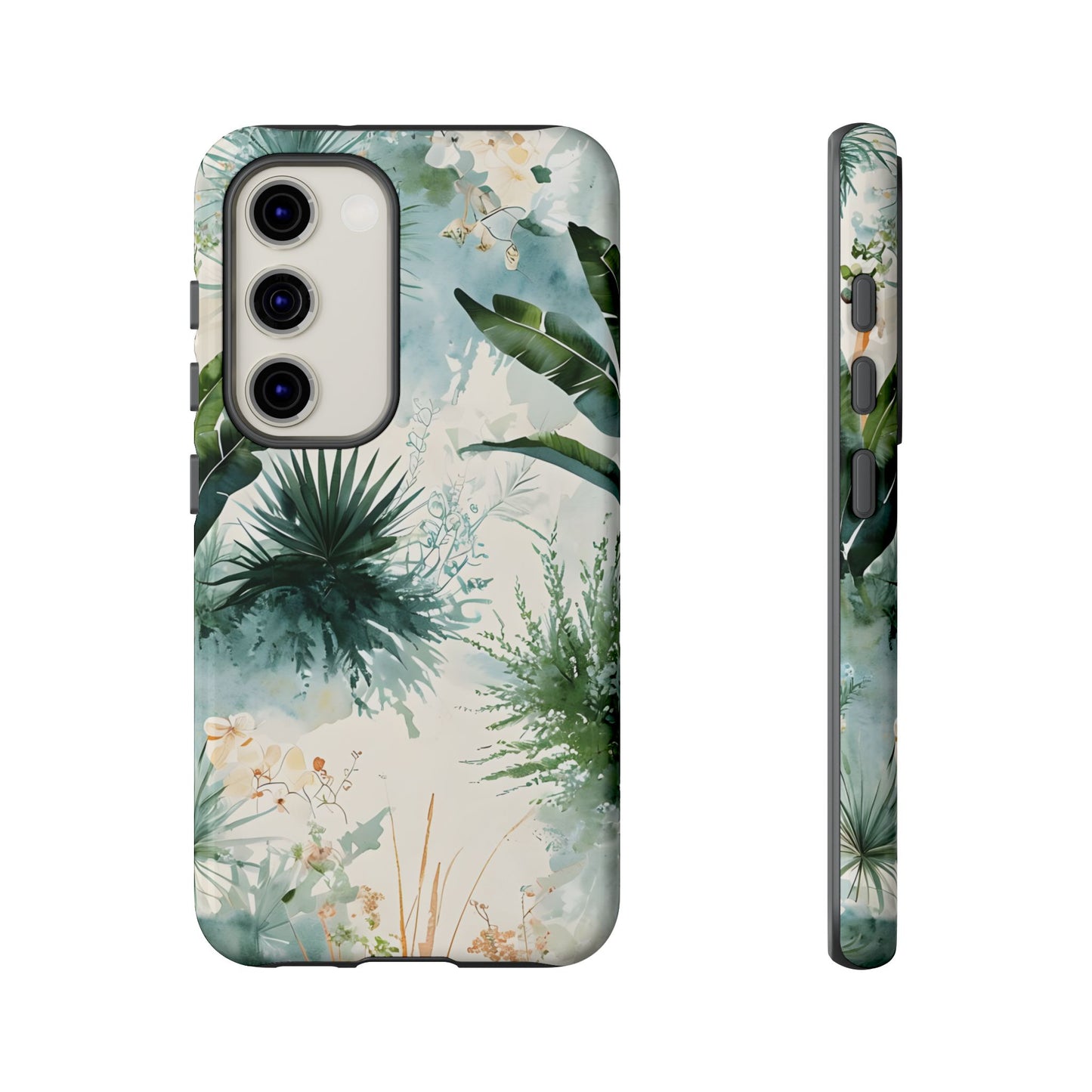 Tropical Botanical Watercolor - Tough Samsung Galaxy Case