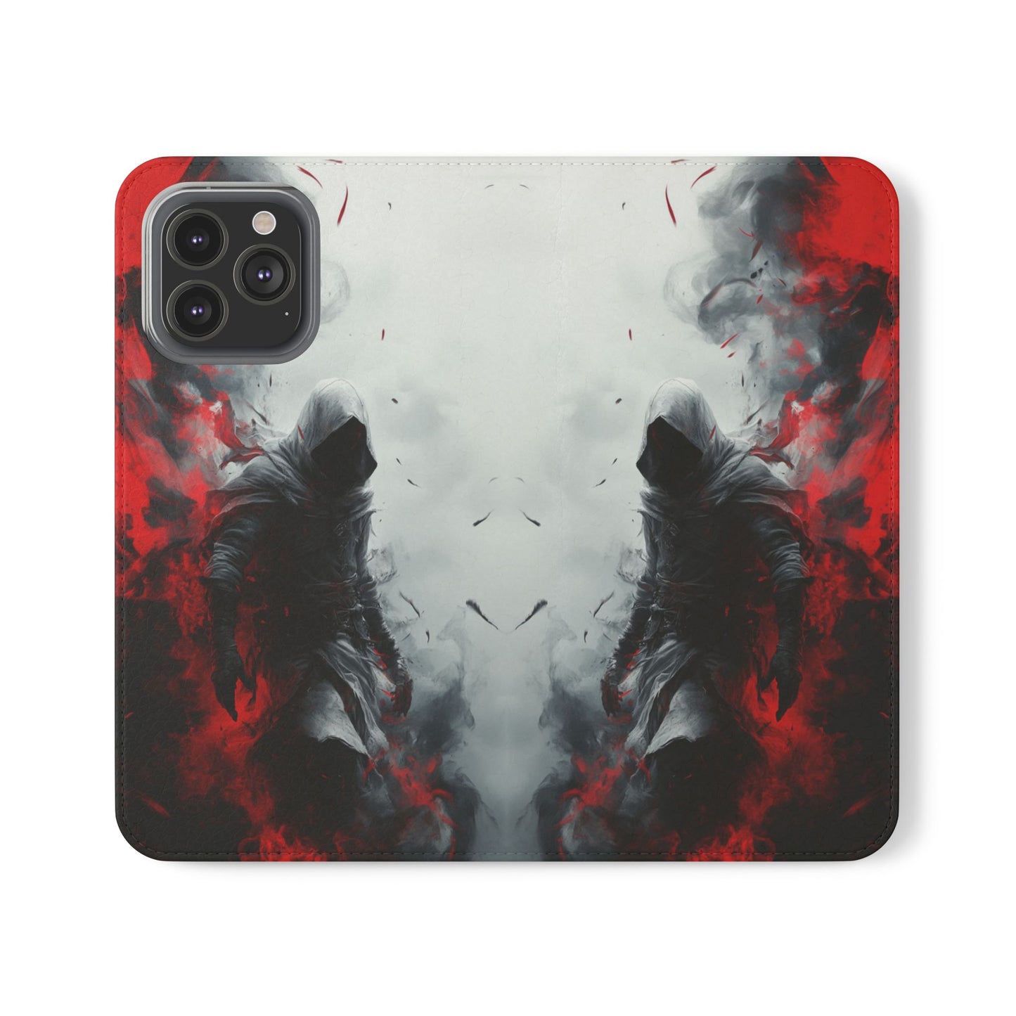 Crimson Shadow Assassin - Wallet Flip Case