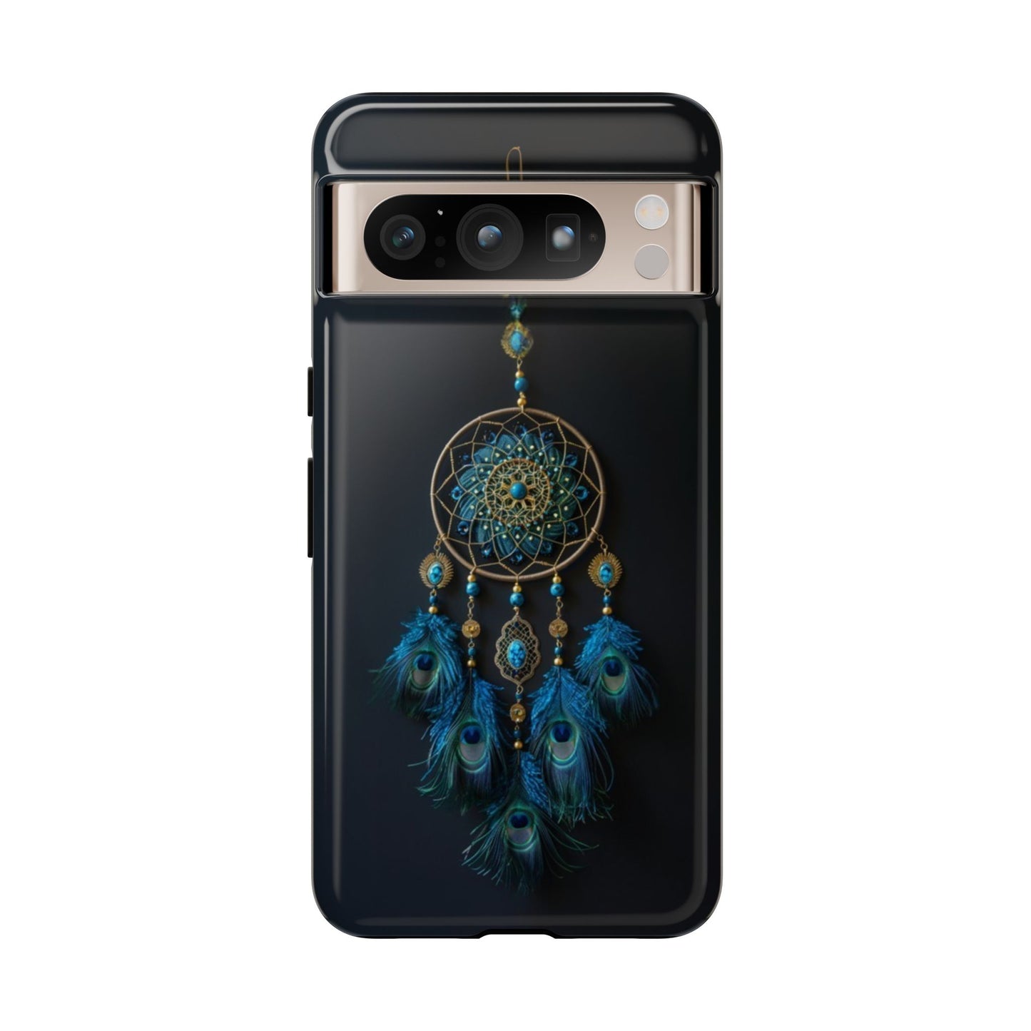 Peacock Feather Dreamcatcher - Tough Google Pixel Case