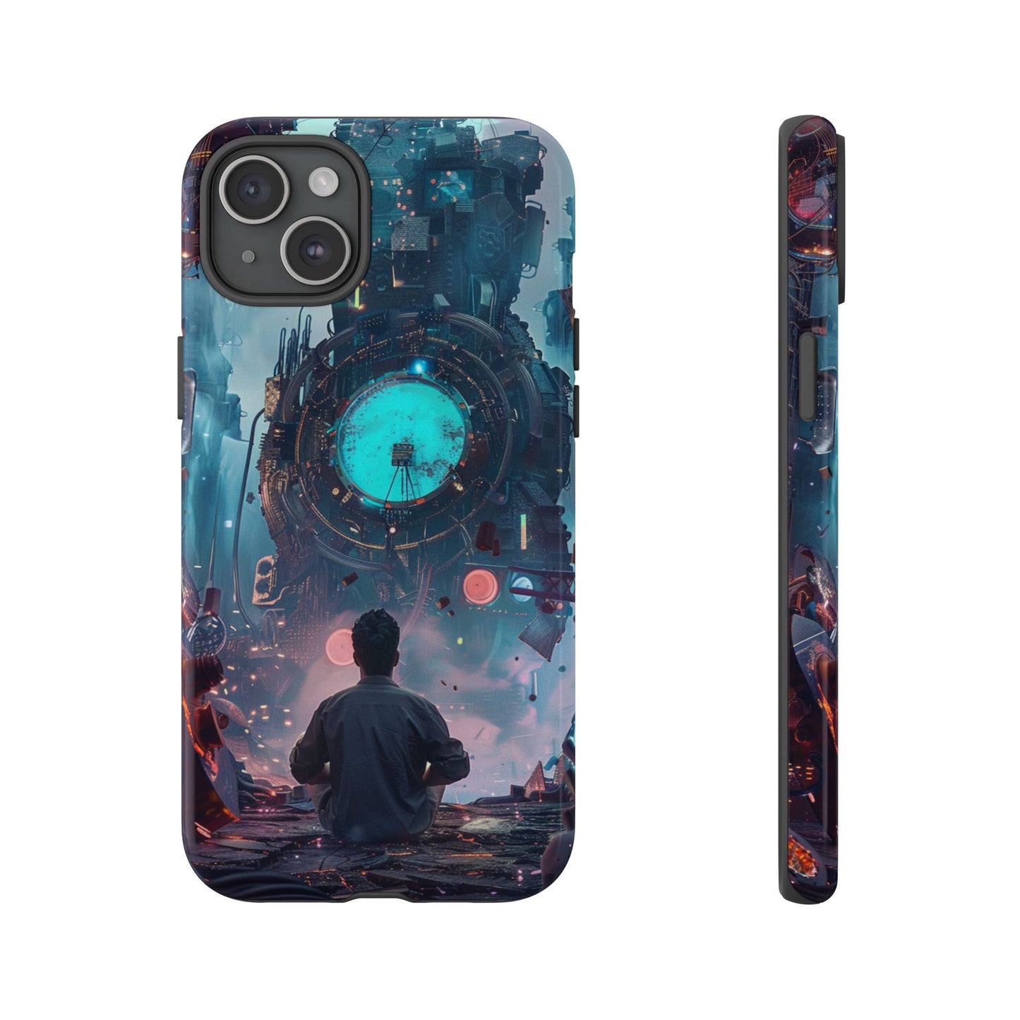 Time-Traveling Musician Phone Case - iPhone, Google Pixel, Samsung Galaxy