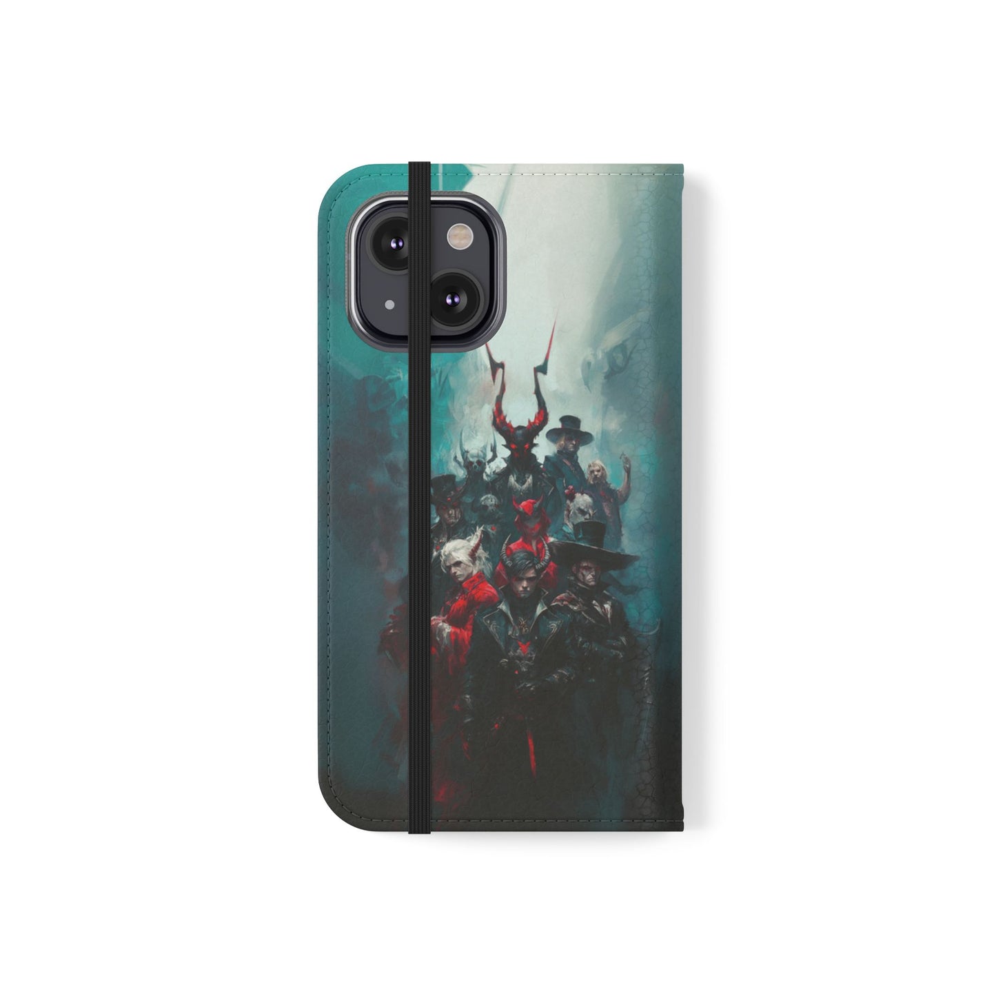 Dark Fantasy Demon Hunters - Wallet Flip Case