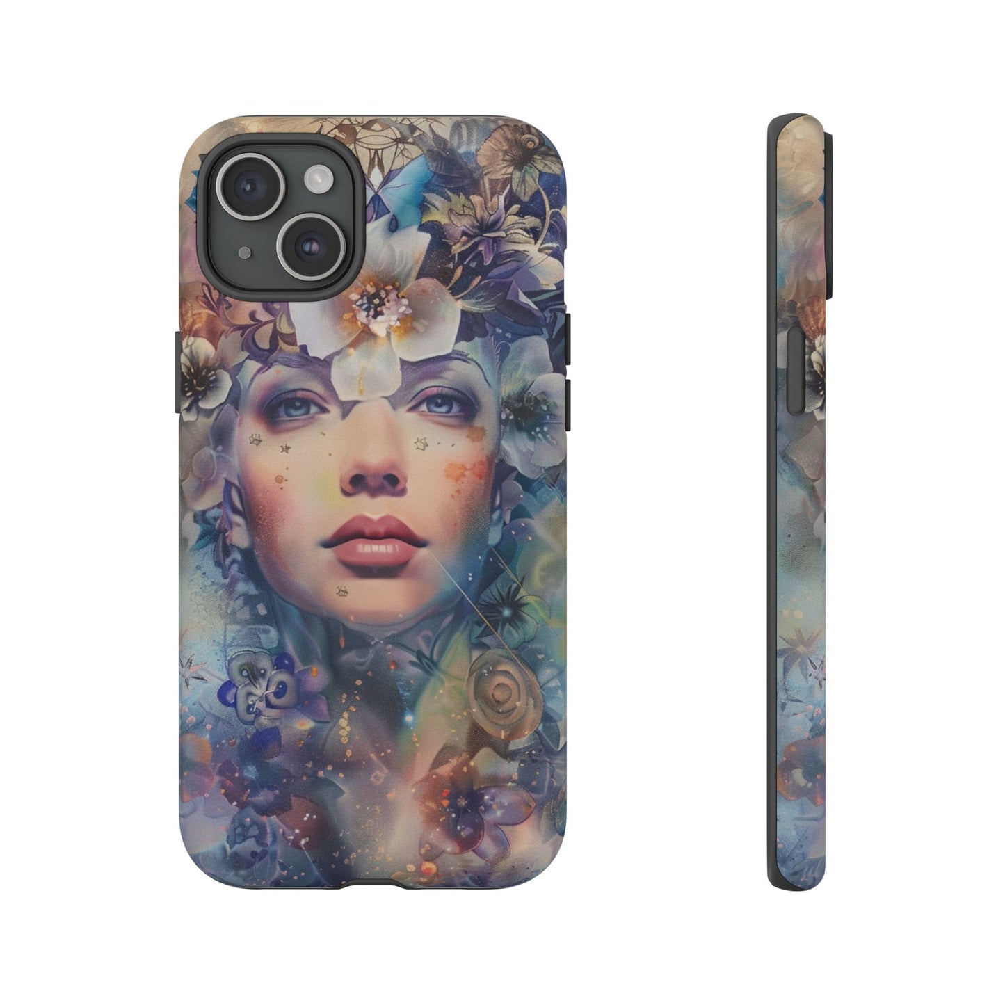 Floral Gemini - iPhone, Google Pixel, Samsung Galaxy