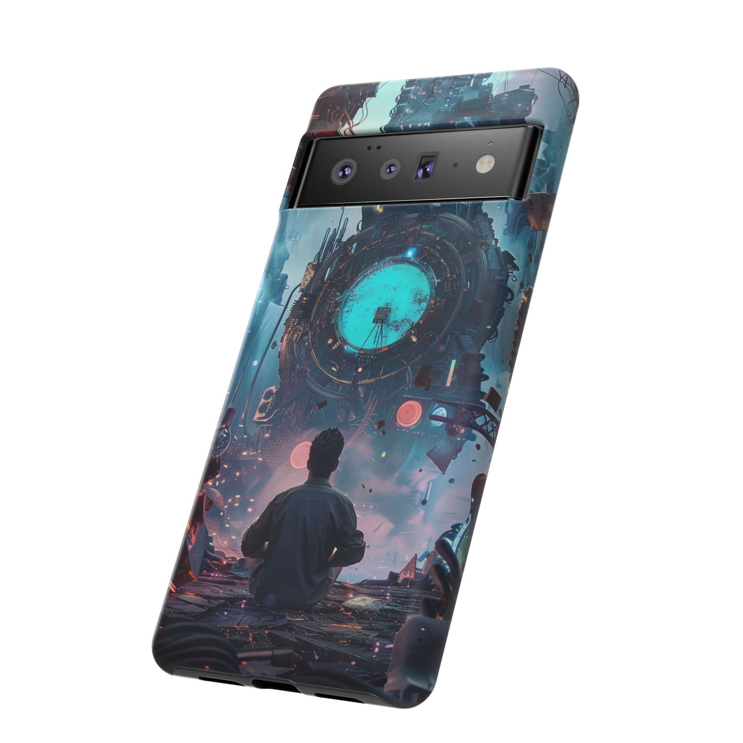 Time-Traveling Musician Phone Case - iPhone, Google Pixel, Samsung Galaxy