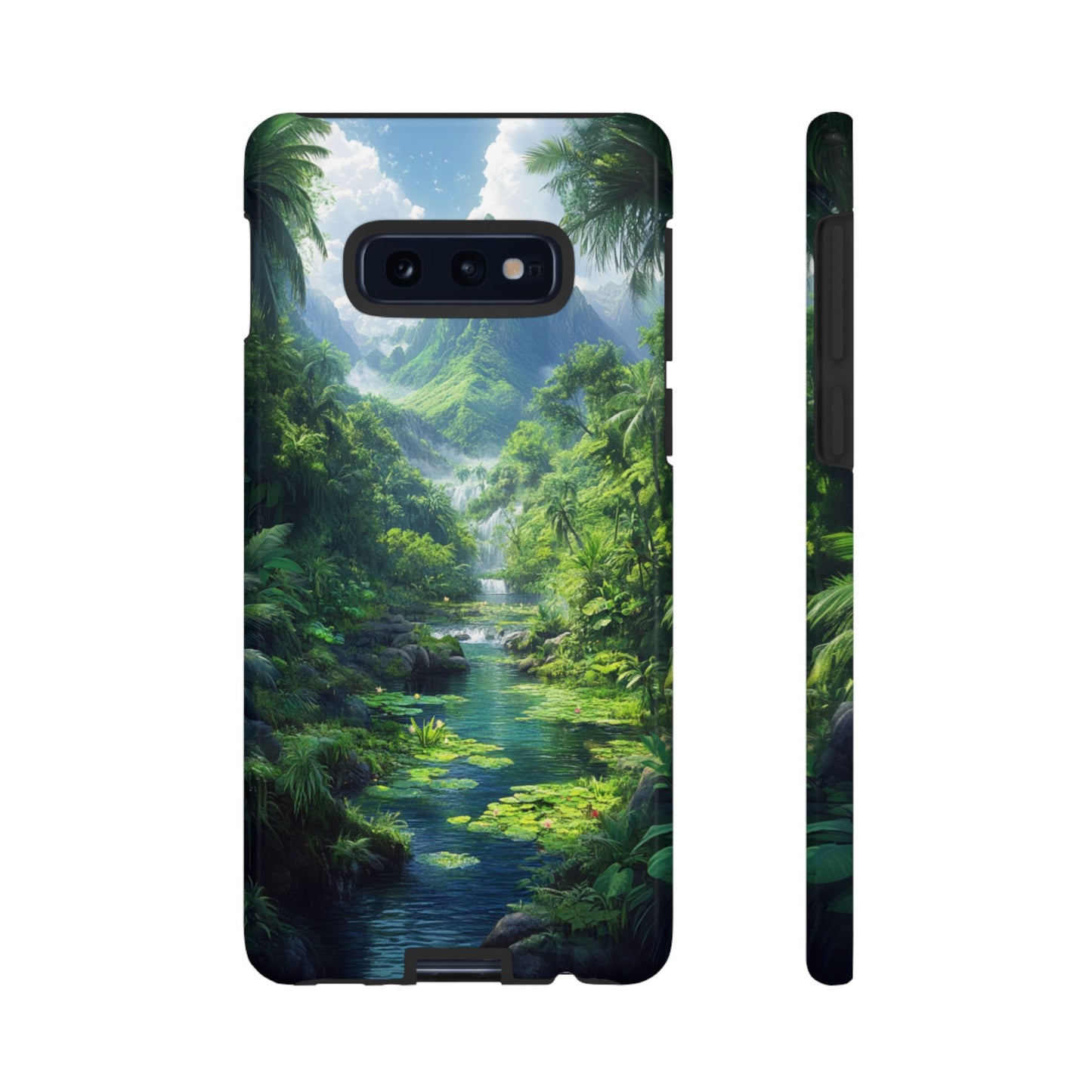 Verdant Jungle Cascade – Tough Samsung Galaxy Case