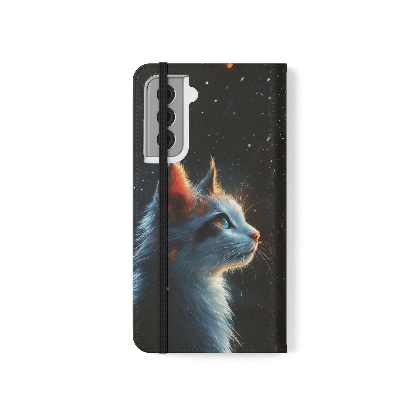 Starlight Cat - Wallet Flip Case