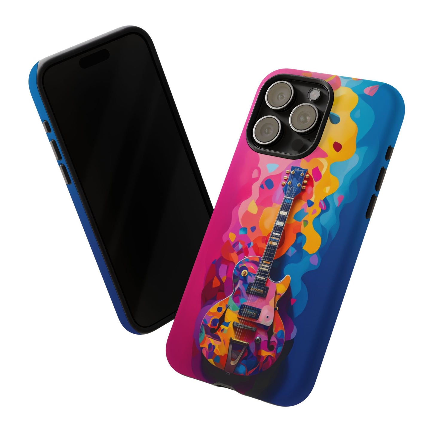 Vibrant Abstract Guitar Phone Case - iPhone, Google Pixel, Samsung Galaxy