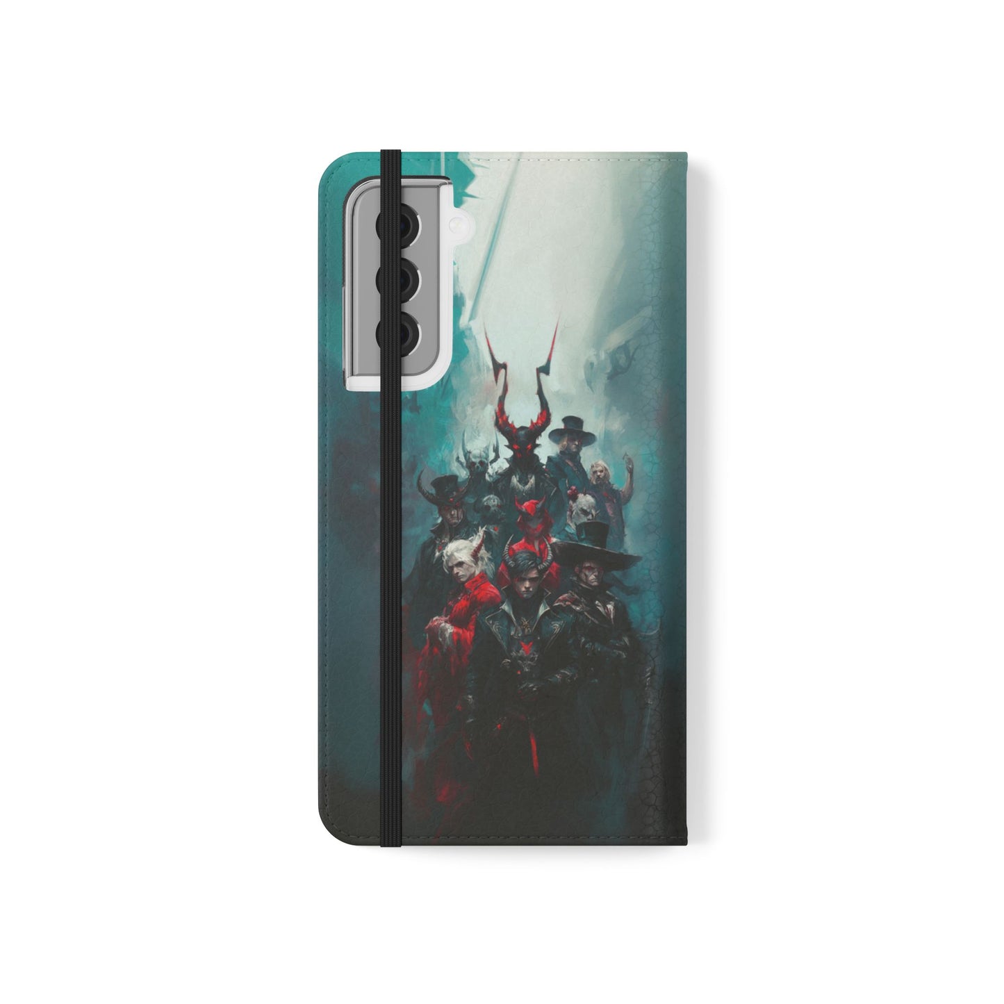 Dark Fantasy Demon Hunters - Wallet Flip Case