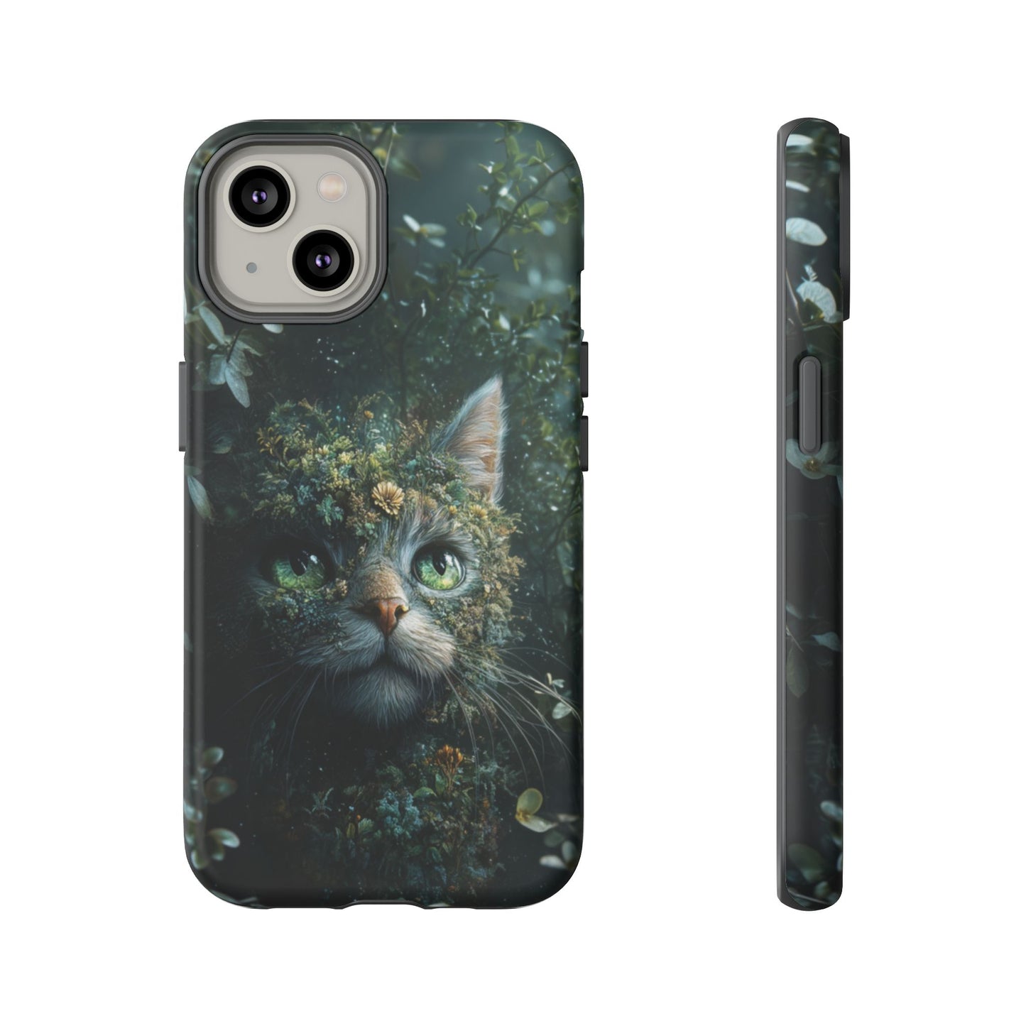 Forest Fantasy Cat Phone Case – iPhone, Google Pixel, Samsung Galaxy