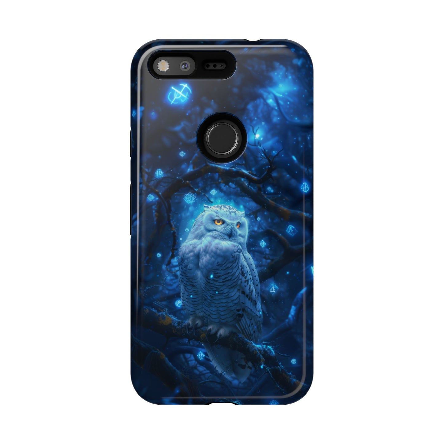 Luminous Rune Owl – Tough Google Pixel Case