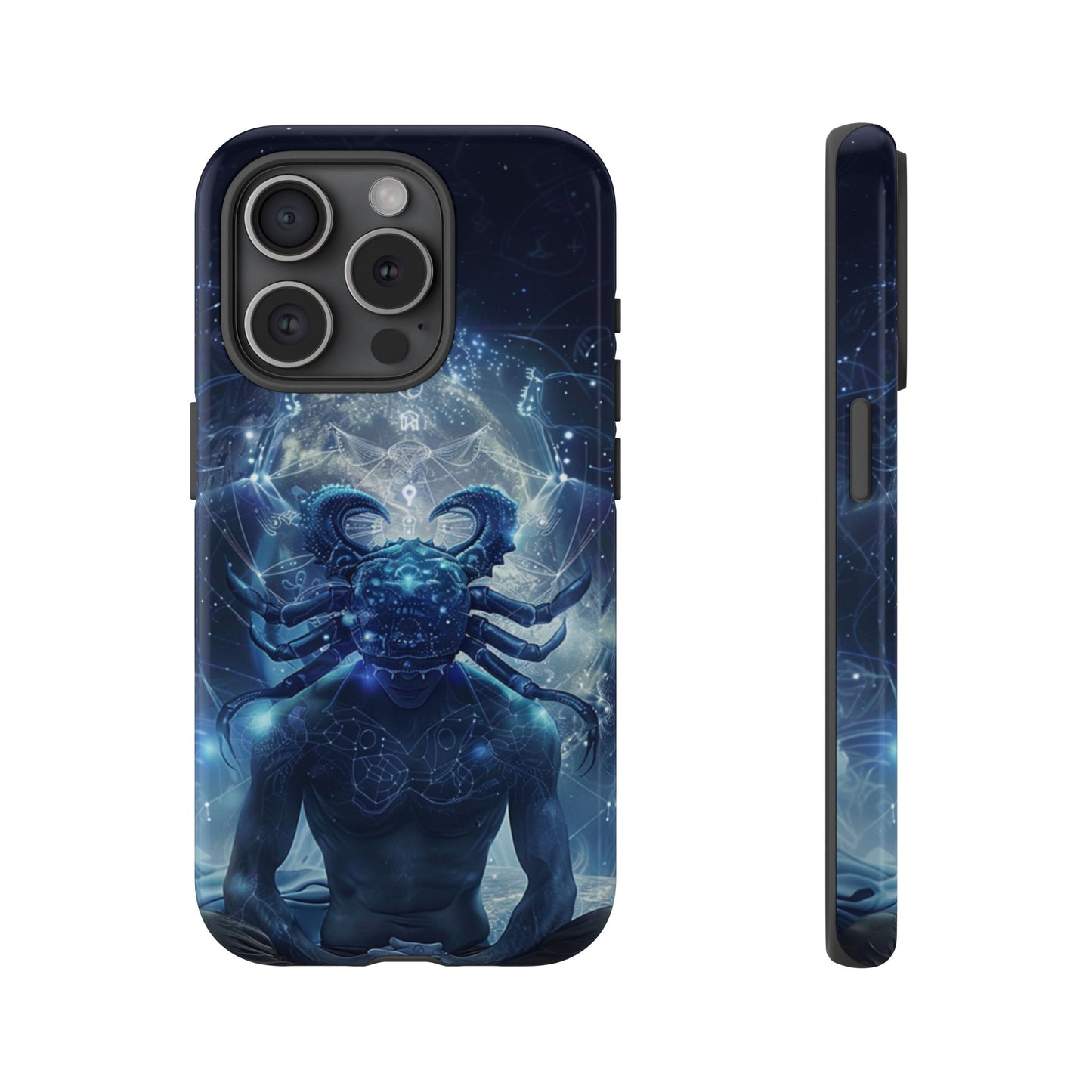 Celestial Cancer Guardian Phone Case – iPhone, Google Pixel, Samsung Galaxy