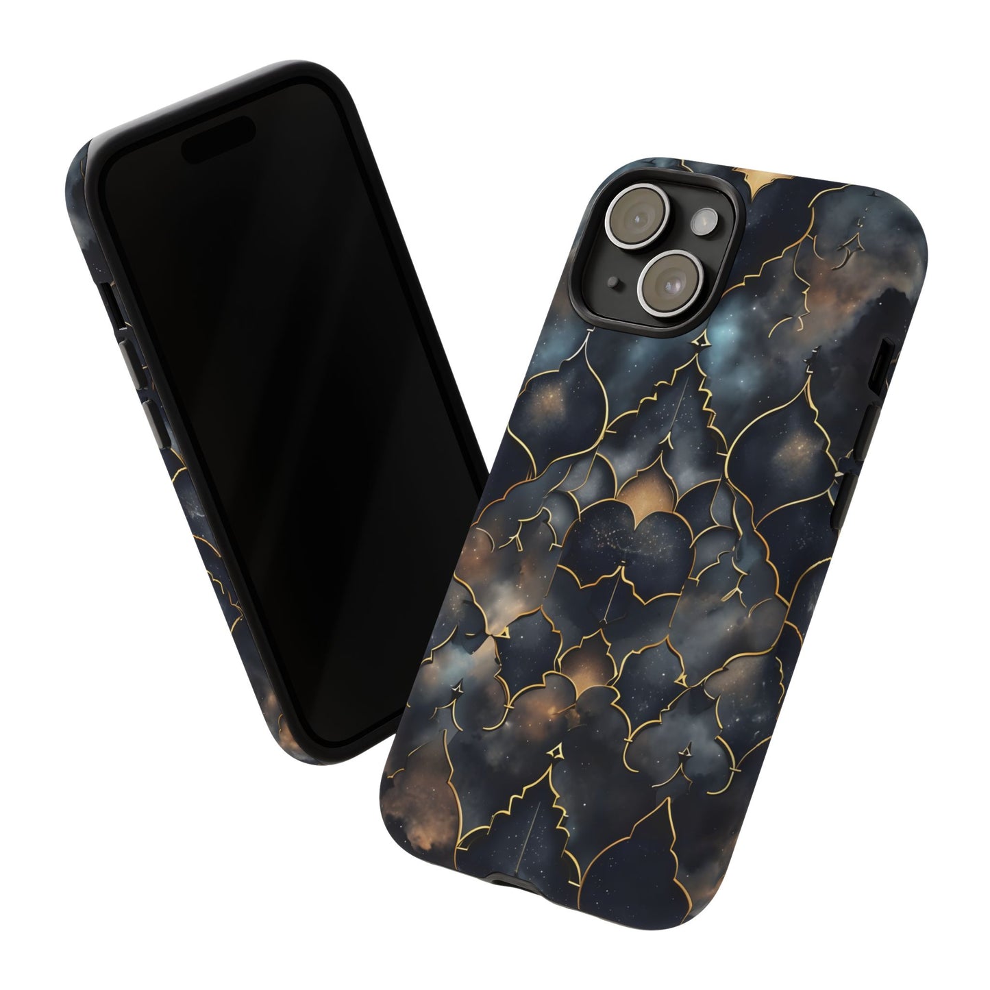 Celestial Mosaic: Cosmic Elegance Phone Case - iPhone, Google Pixel, Samsung Galaxy