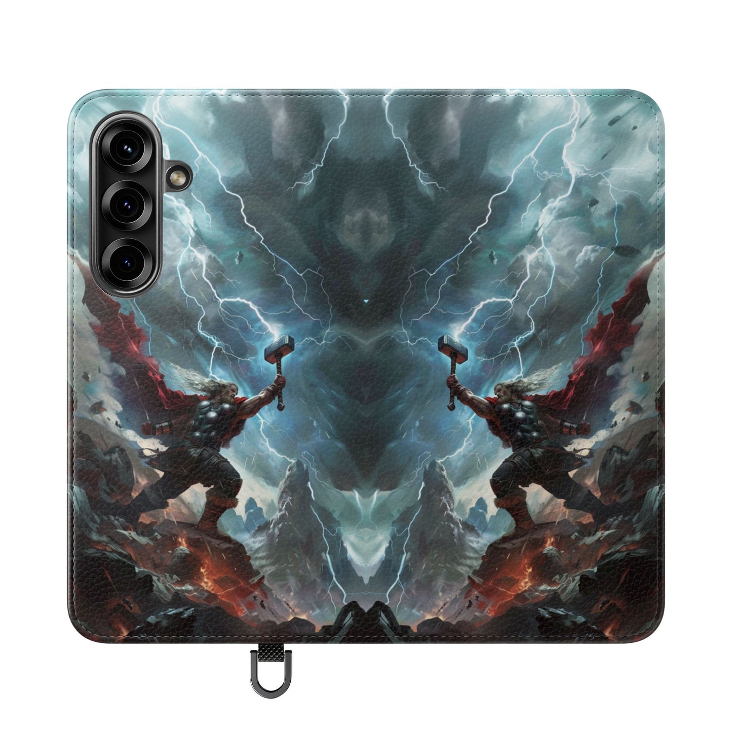 Thor Lightning Storm - Wallet Flip Case