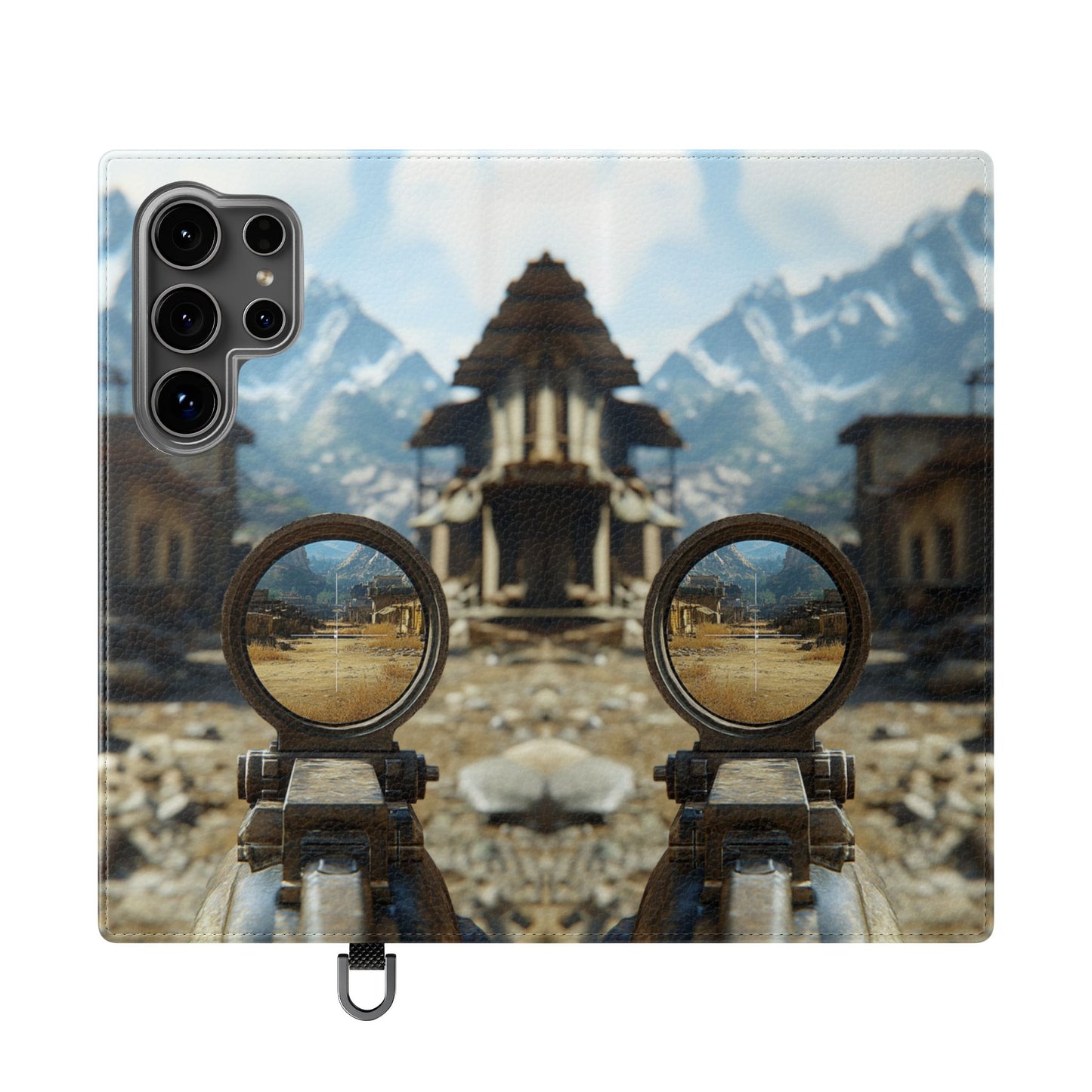 Desert Sniper Focus - Wallet Flip Case