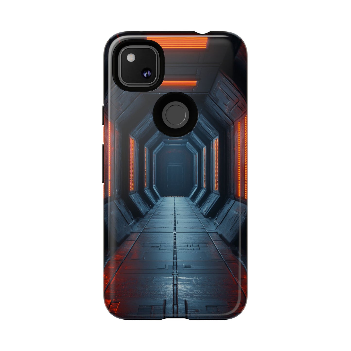 Red Alert Corridor – Tough Google Pixel Case