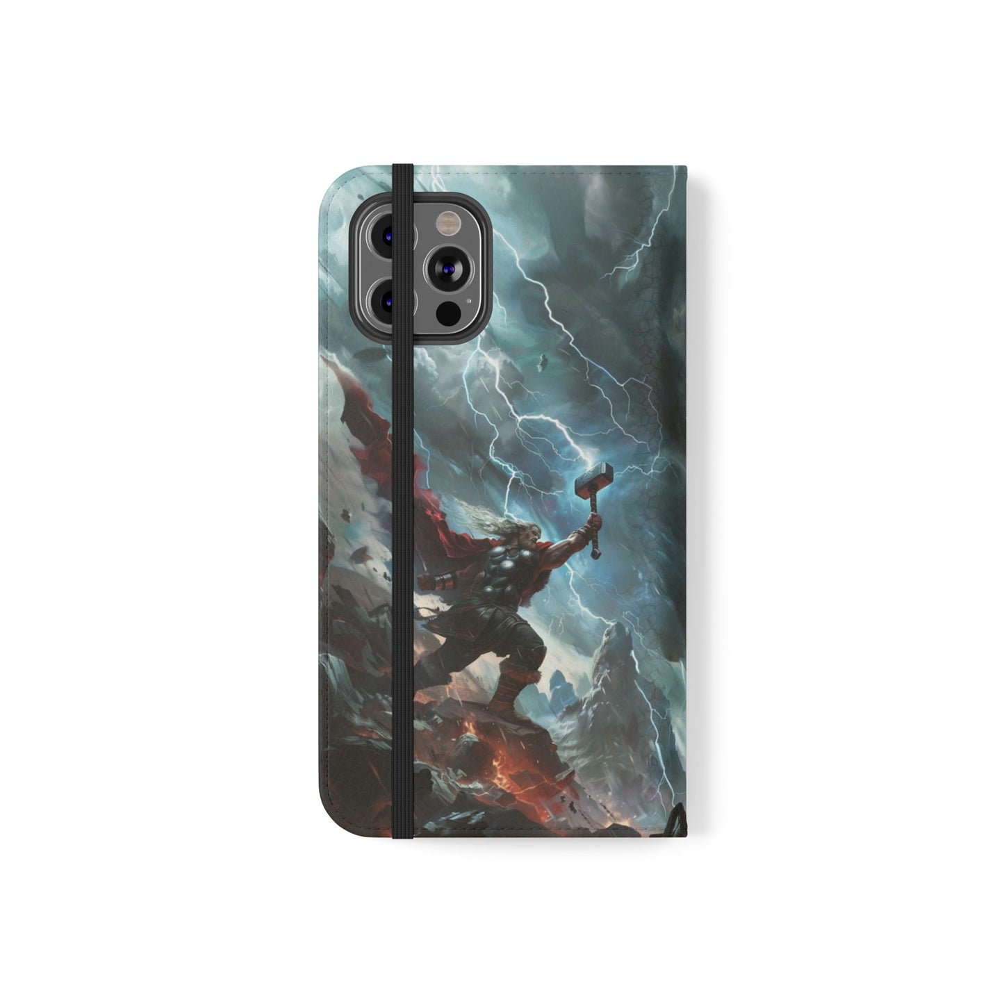 Thor Lightning Storm - Wallet Flip Case