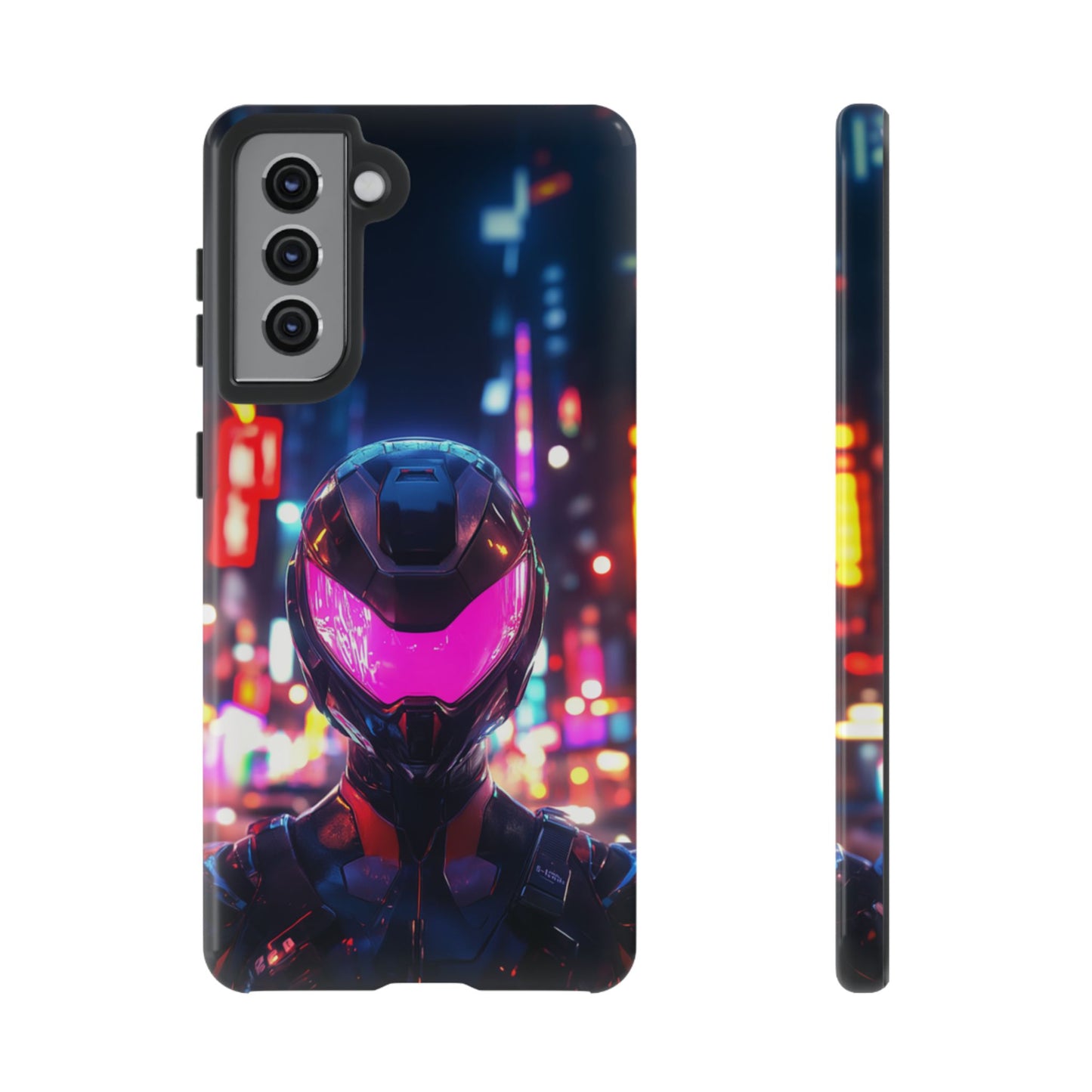 Neon Guardian Warrior – Tough Samsung Galaxy Case