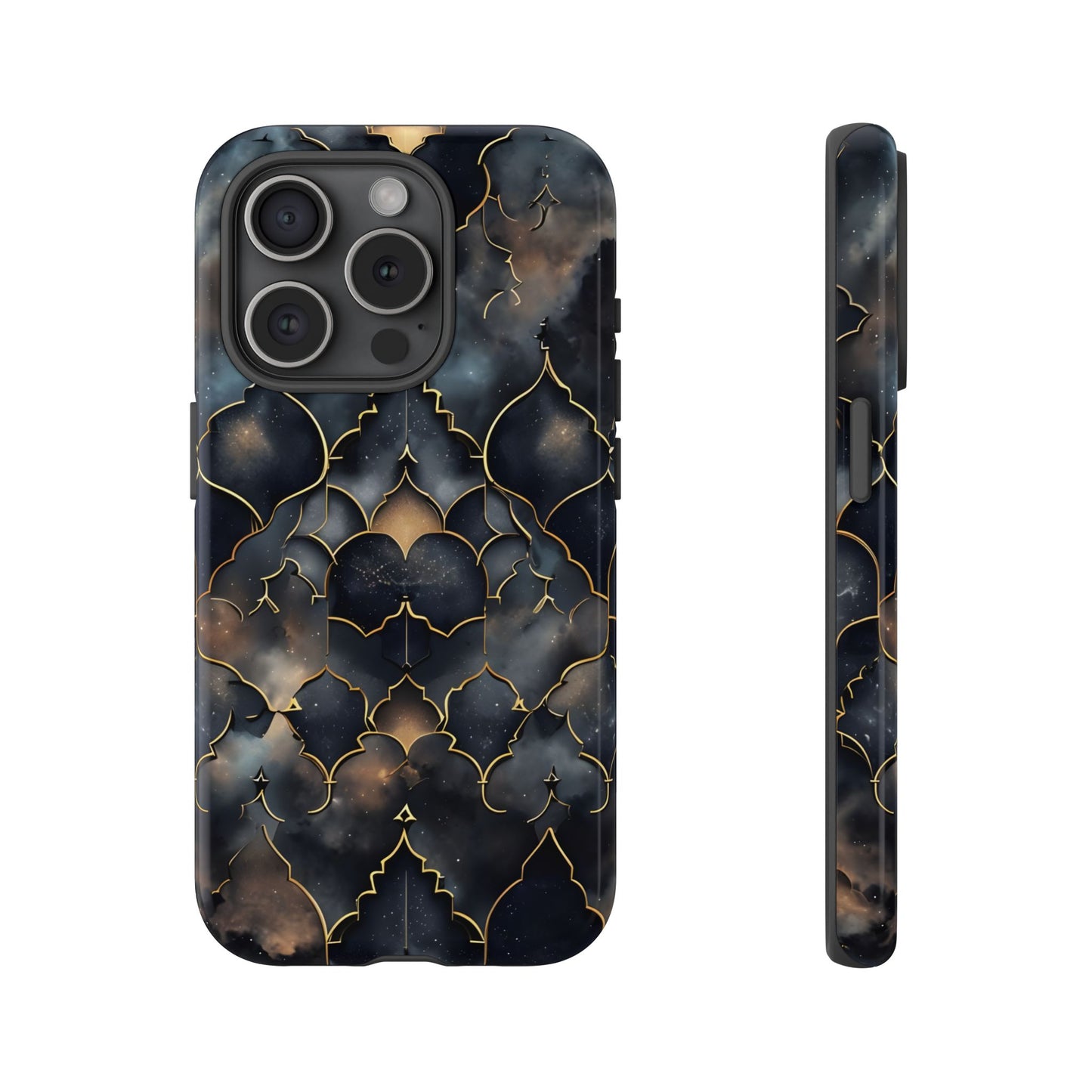 Celestial Mosaic: Cosmic Elegance Phone Case - iPhone, Google Pixel, Samsung Galaxy