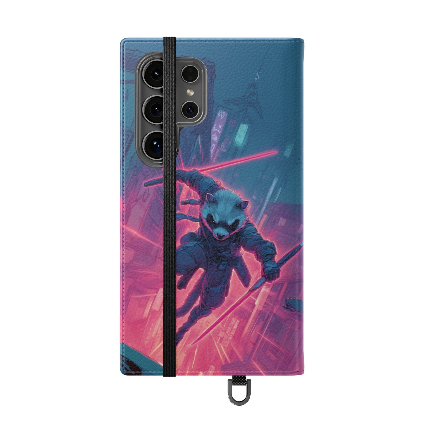 Cyberpunk Ferret - Wallet Flip Case