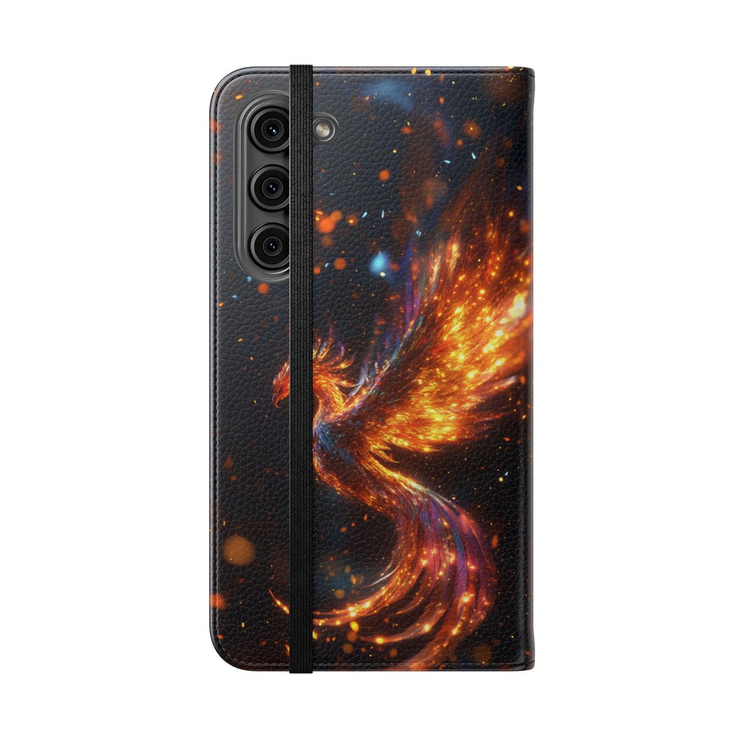 Cosmic Phoenix - Wallet Flip Case