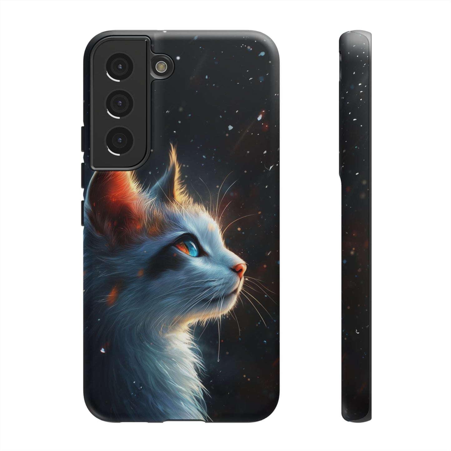 Enchanting Winter Cat Phone Case - iPhone, Google Pixel, Samsung Galaxy