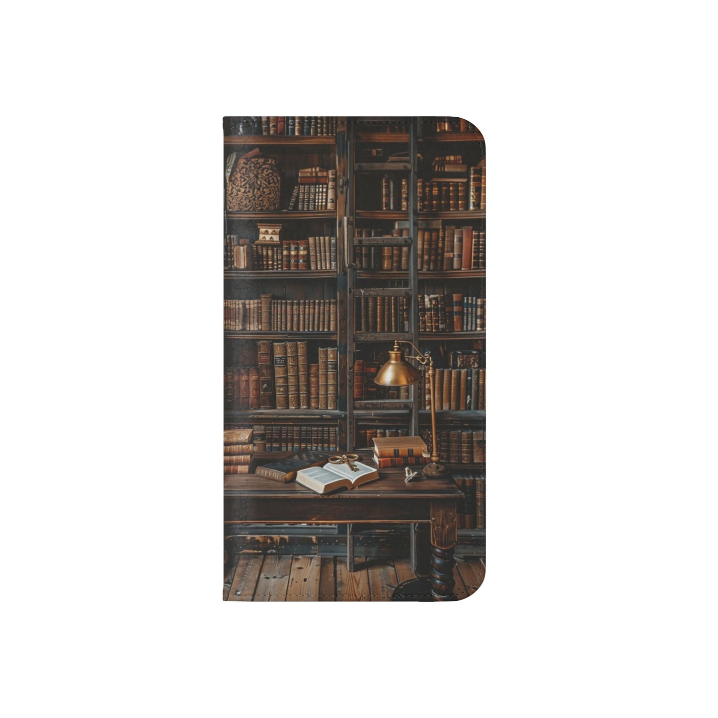 Old World Study - Wallet Flip Case
