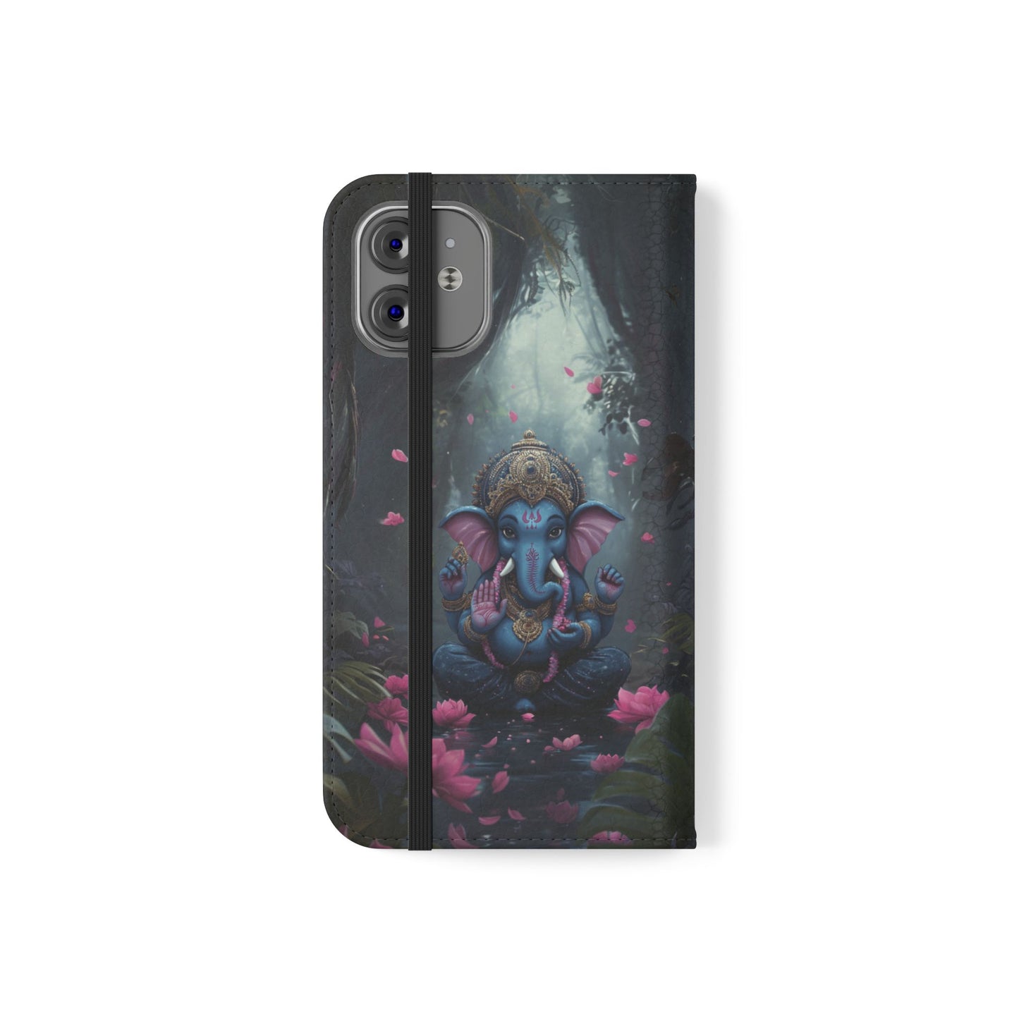 Ganesha Lotus - Wallet Flip Case