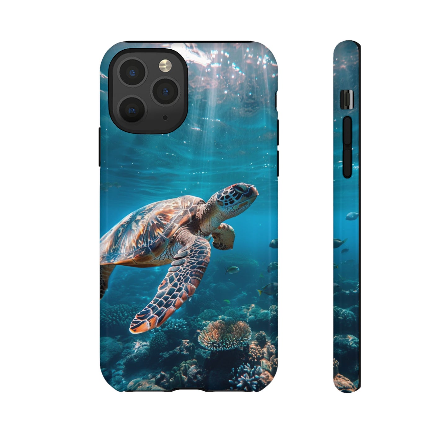 Ocean Guardian Sea Turtle - Tough iPhone Case