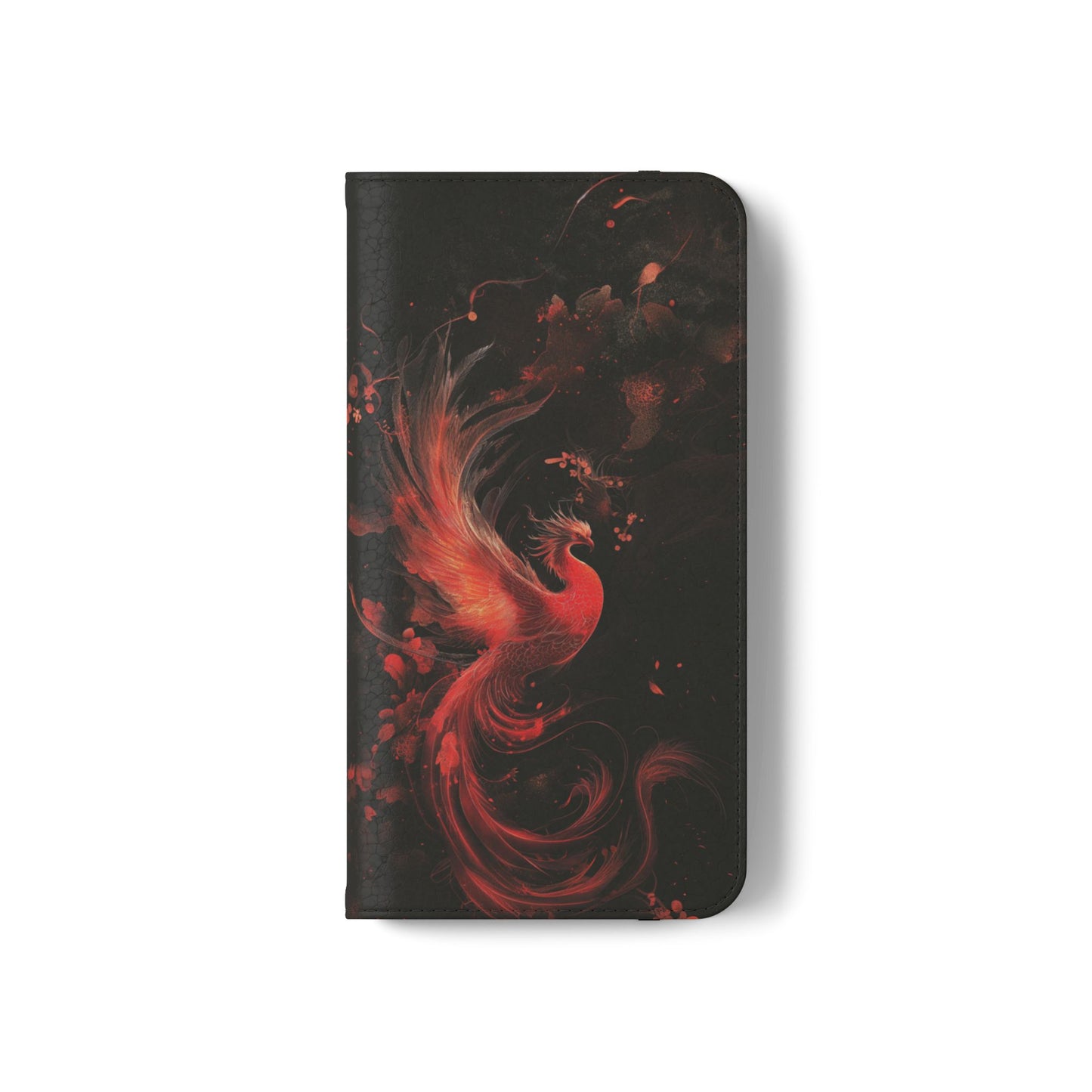 Crimson Phoenix - Wallet Flip Case