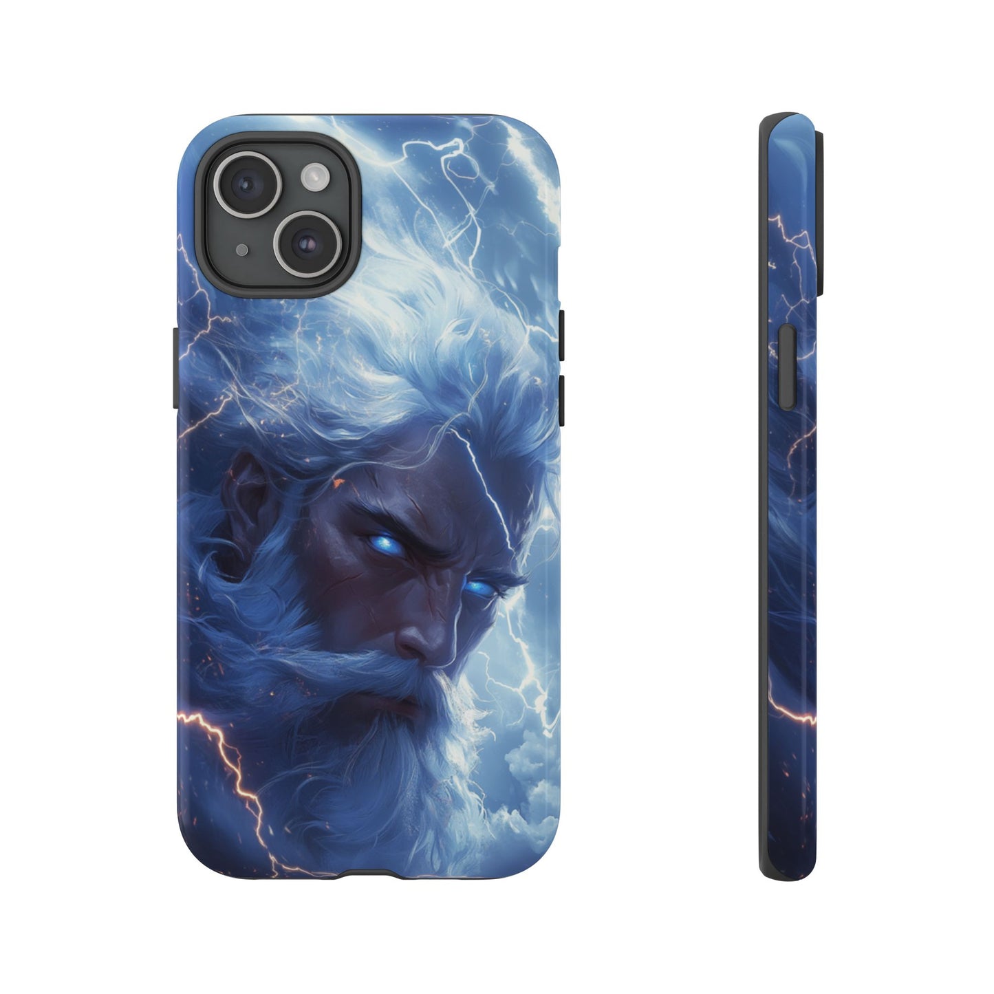 Zeus Lightning Fury Phone Case - iPhone, Google Pixel, Samsung Galaxy