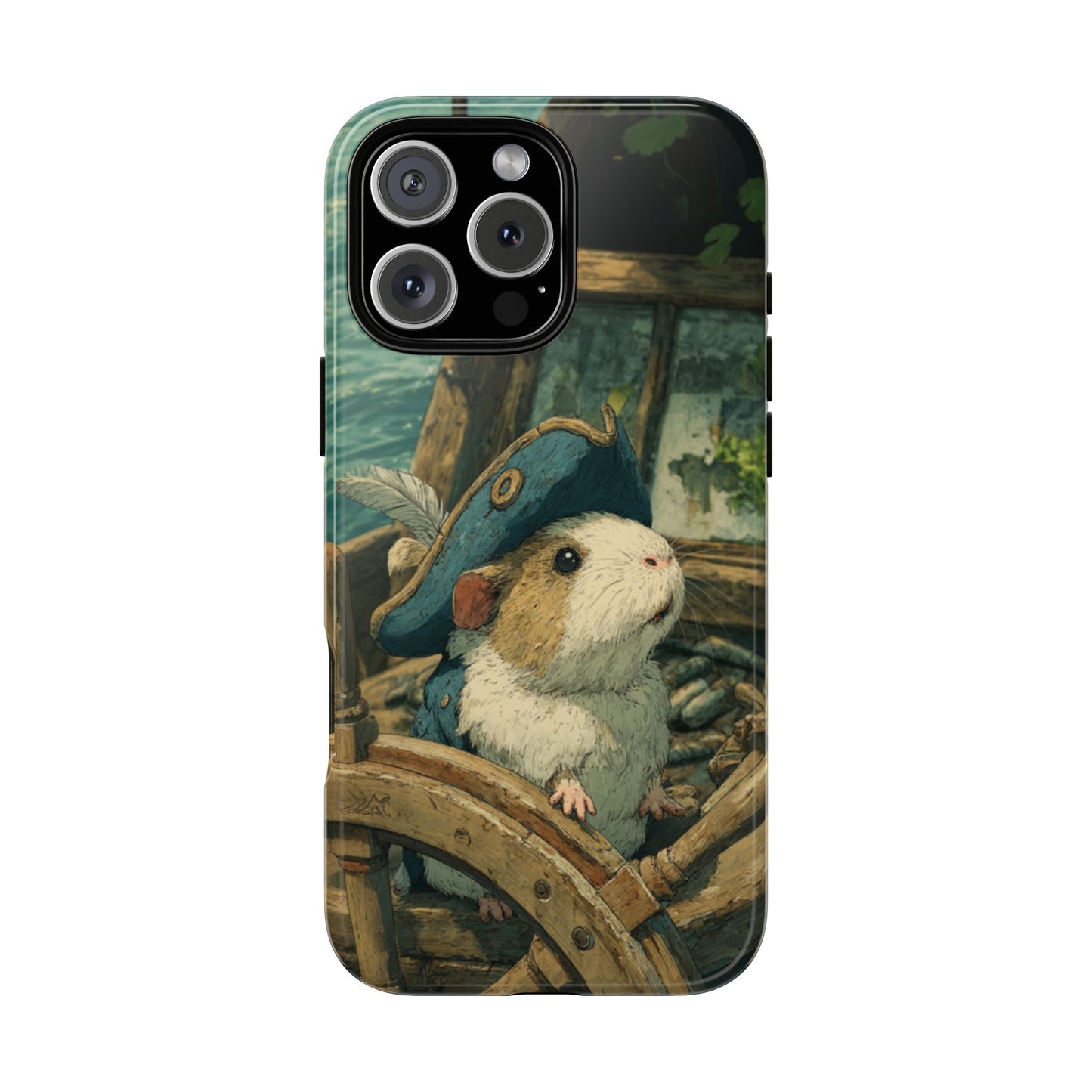 Pirate Captain Guinea Pig - Tough iPhone Case