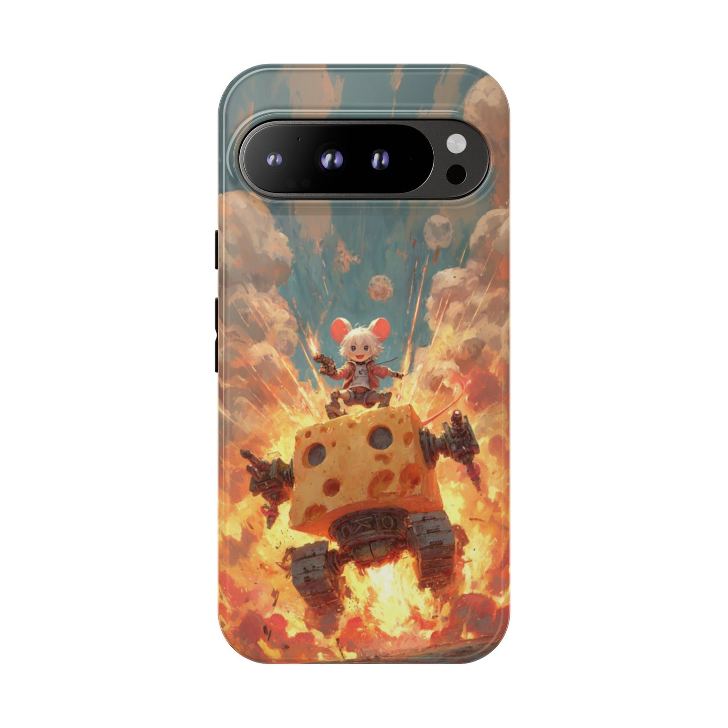 Battle Tank Mouse - Tough Google Pixel Case