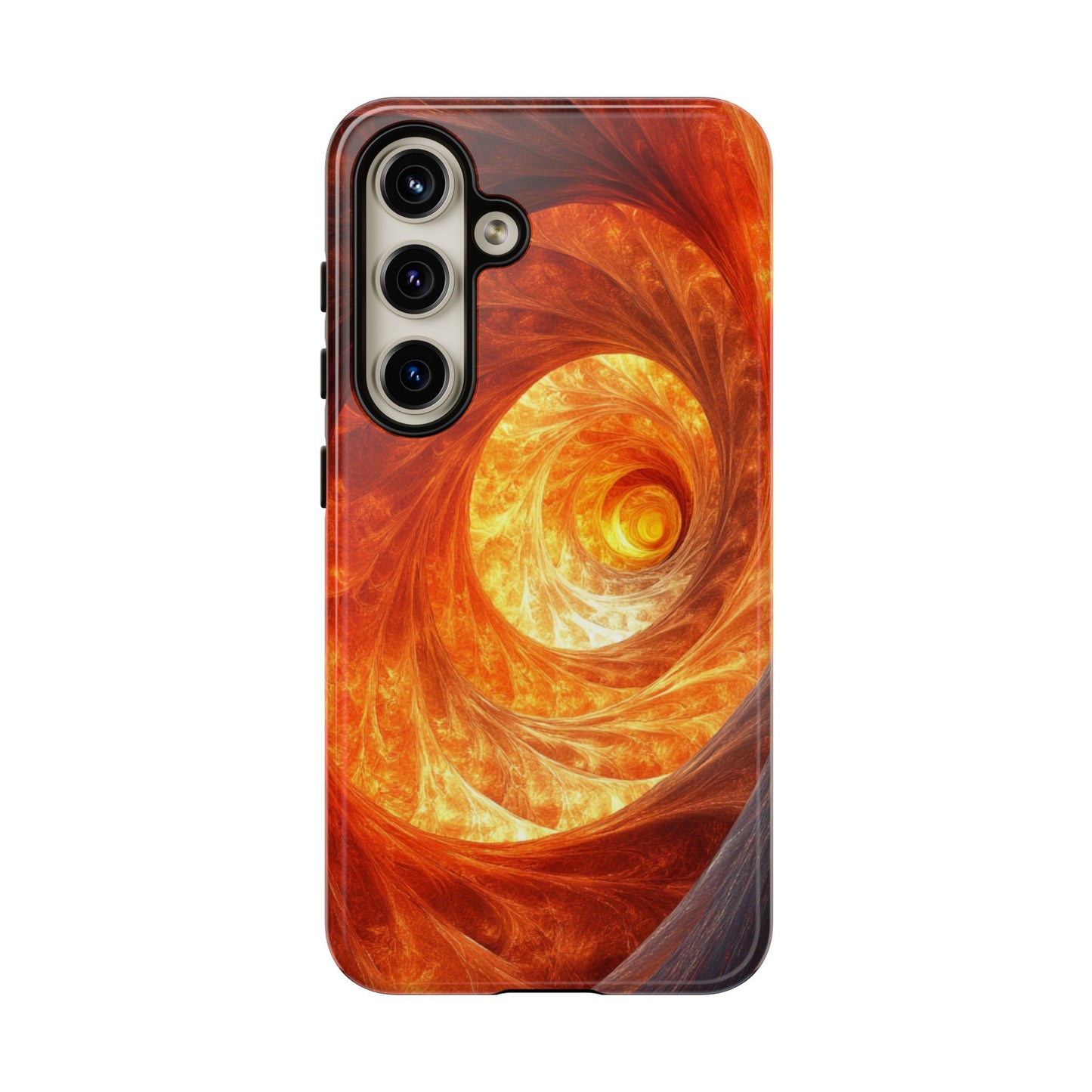 Fire Spiral - Tough Samsung Galaxy Case