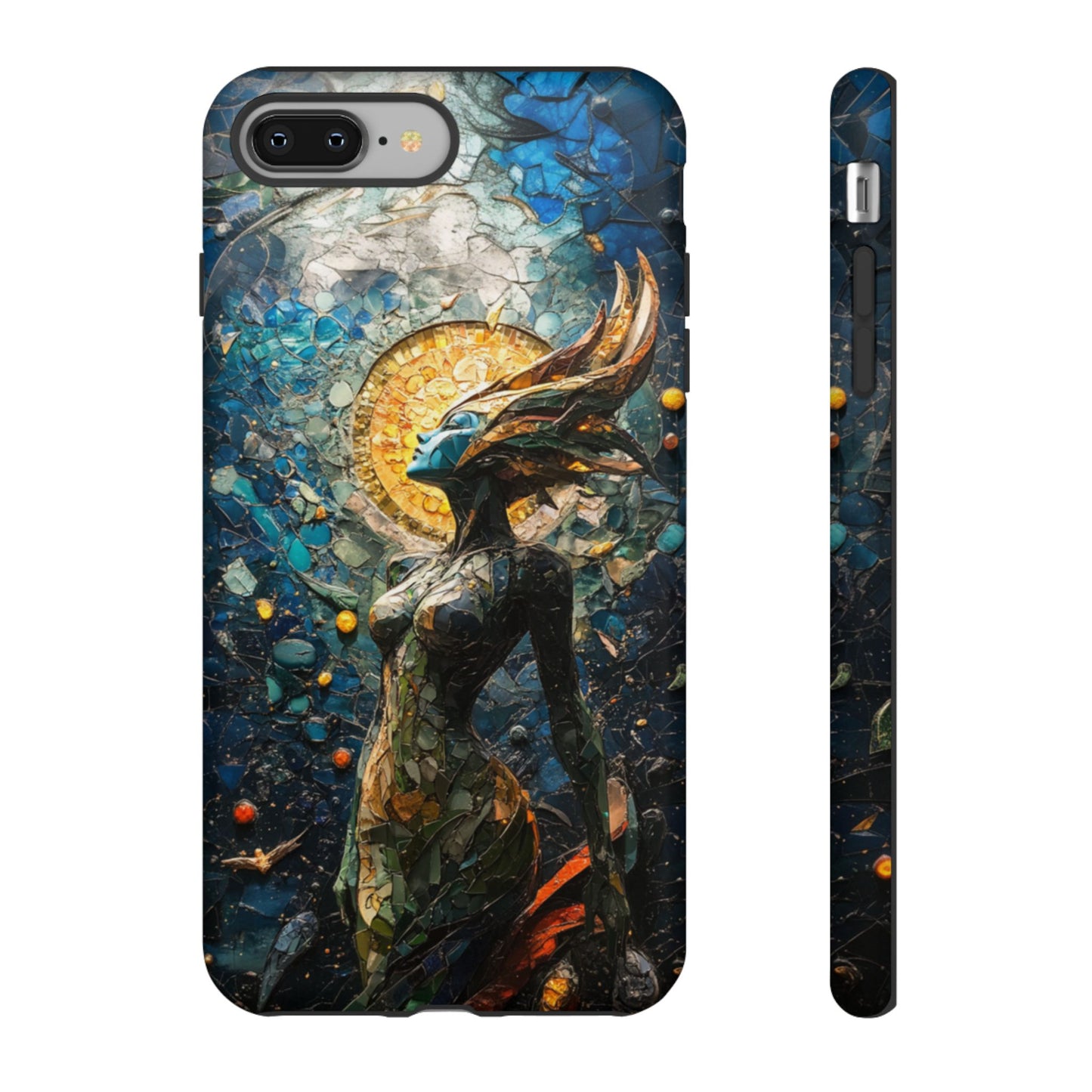 Stained Glass Goddess - Tough iPhone Case
